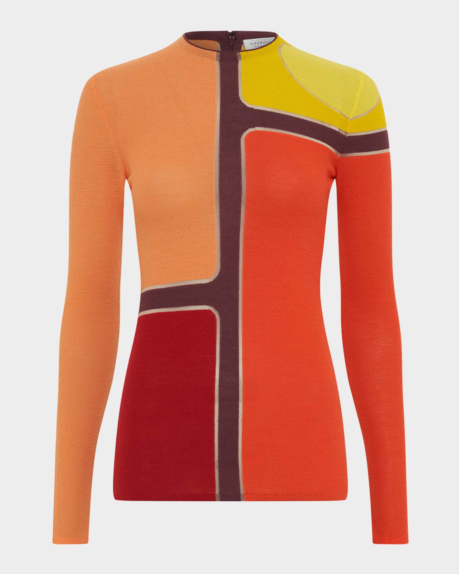 Atreus Colorblock Wool Cashmere Sweater 0