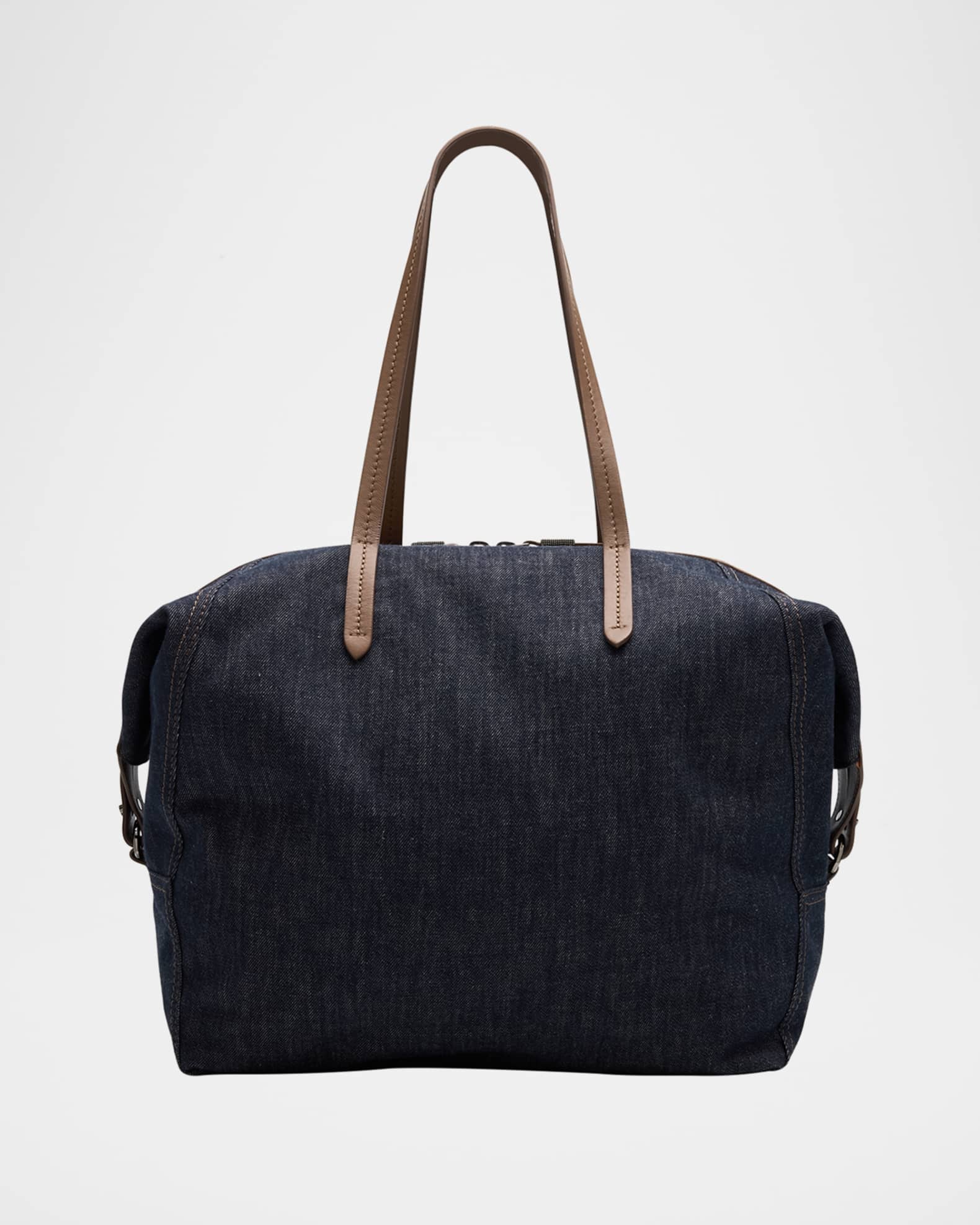 Duo Denim Traveler Shoulder Bag 0