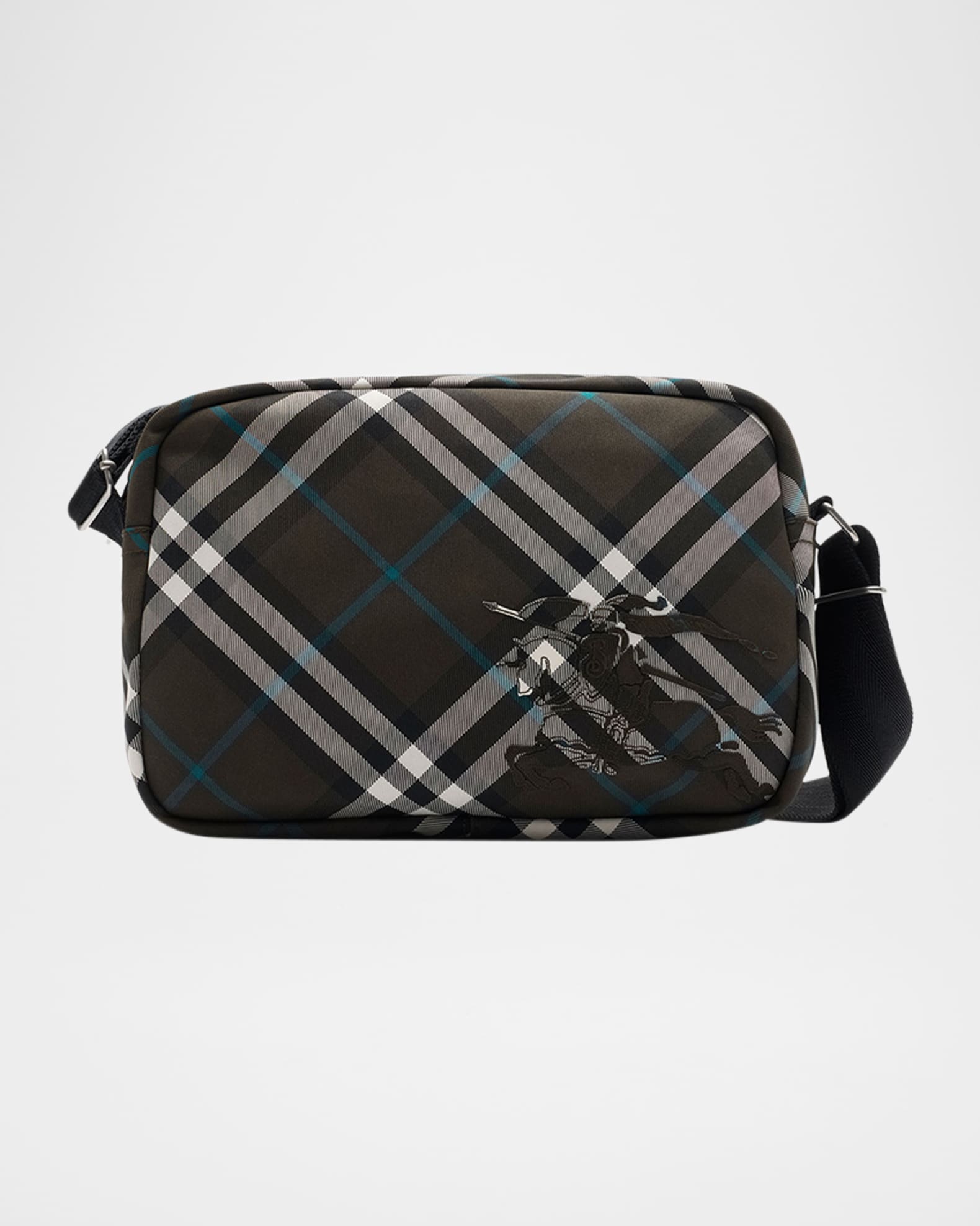 Men's Classics Check Crossbody Bag 0