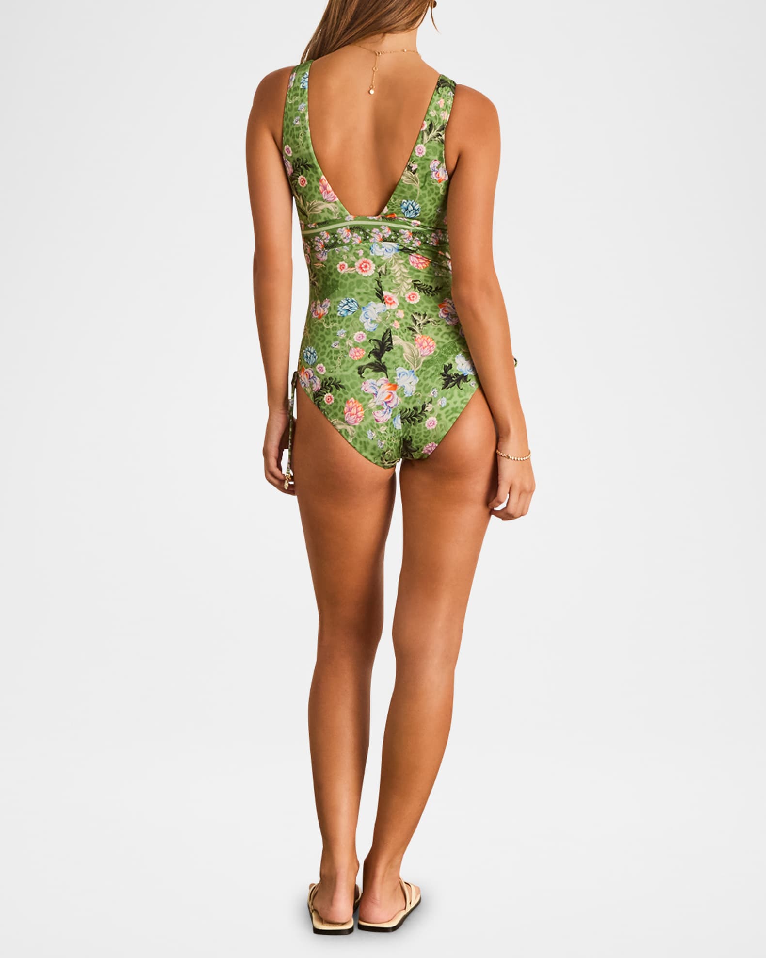 Aqua Blu Australia Jacquelin One Piece Swimsuit DD E Cup Neiman Marcus