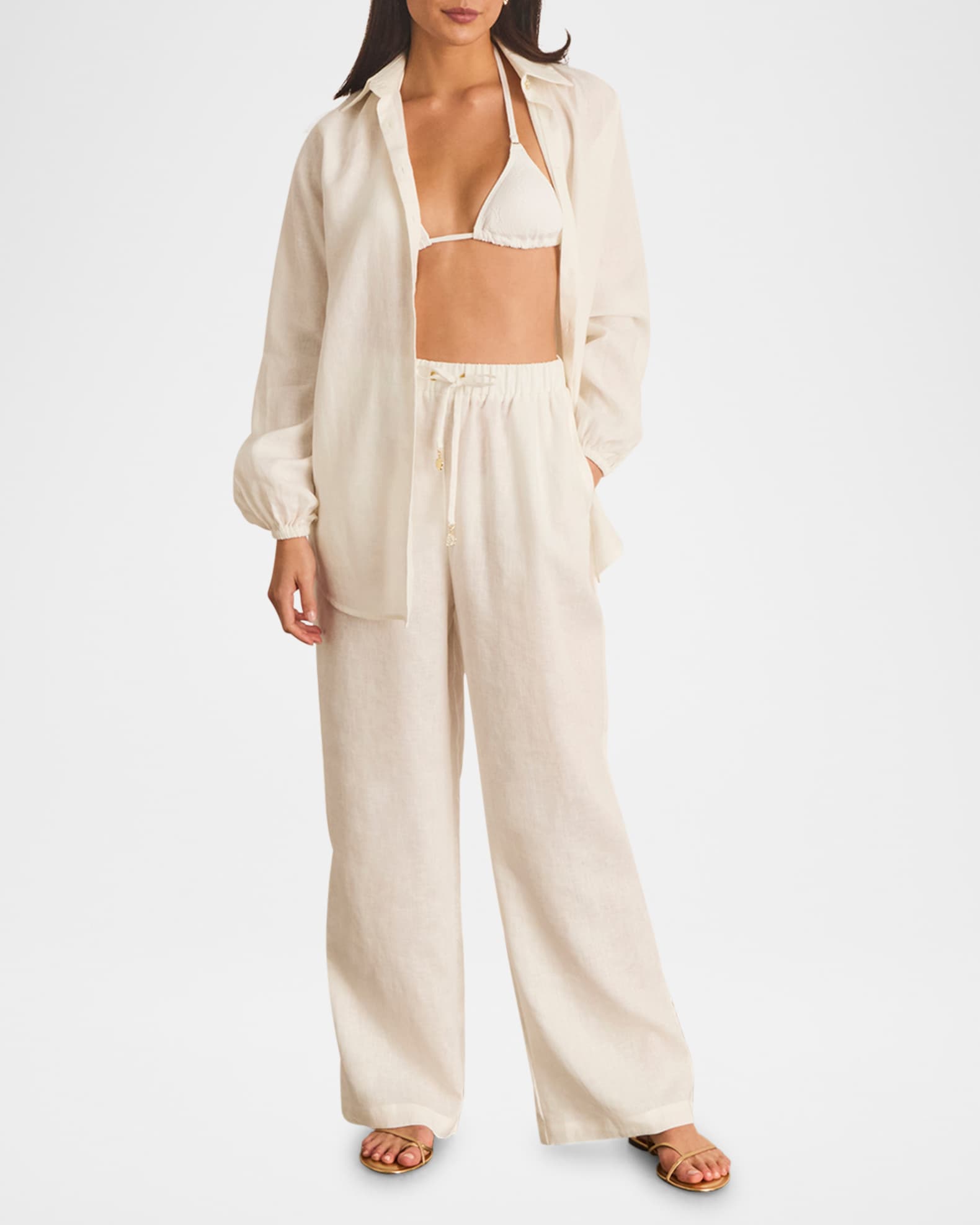 Linen Resort Pants 1