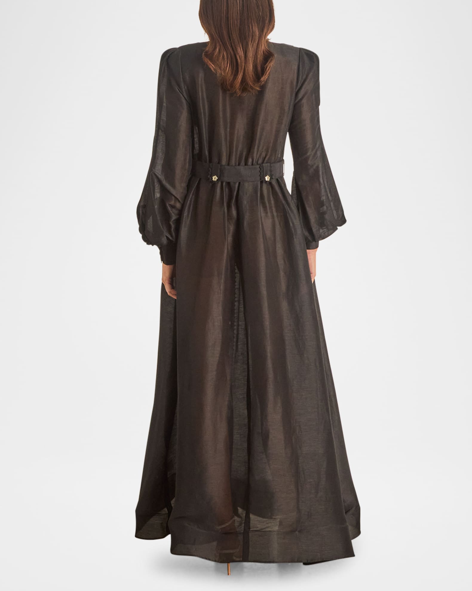 knee length dresses for ladies LAYANA LINEN MAXI DRESS main image 0
