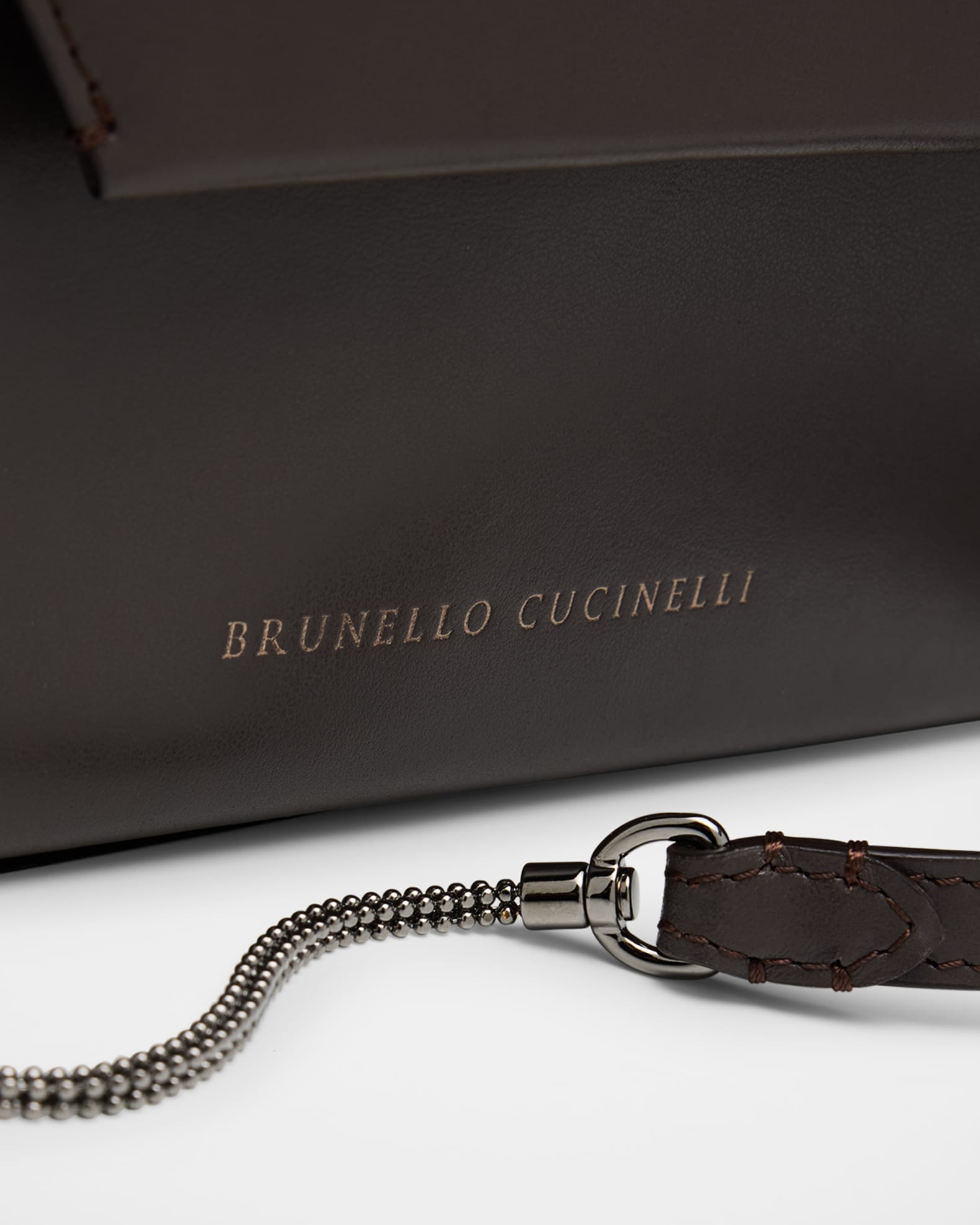 Envelope Flap Leather Clutch Bag | Neiman Marcus