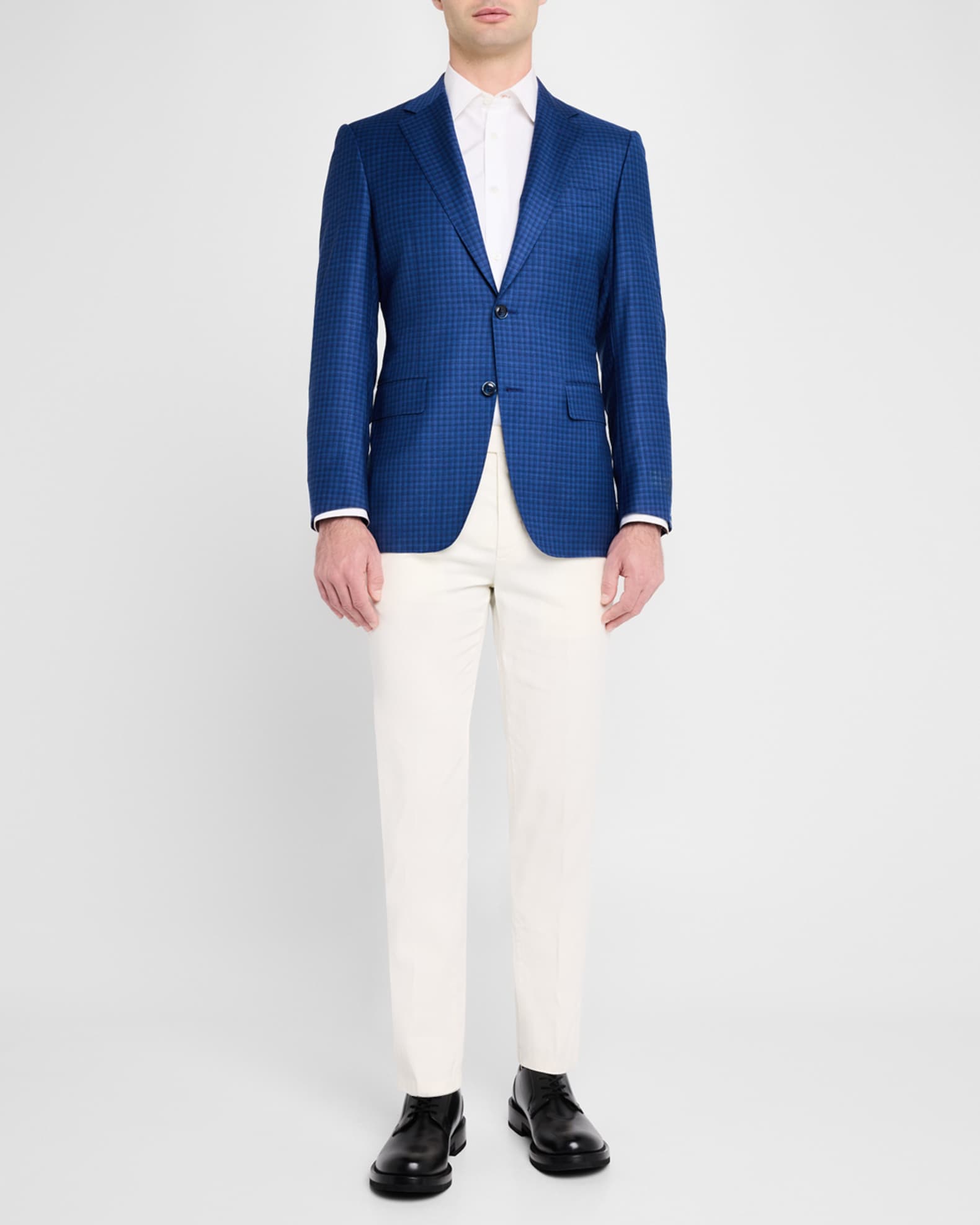 Men's Check Sport Coat 1