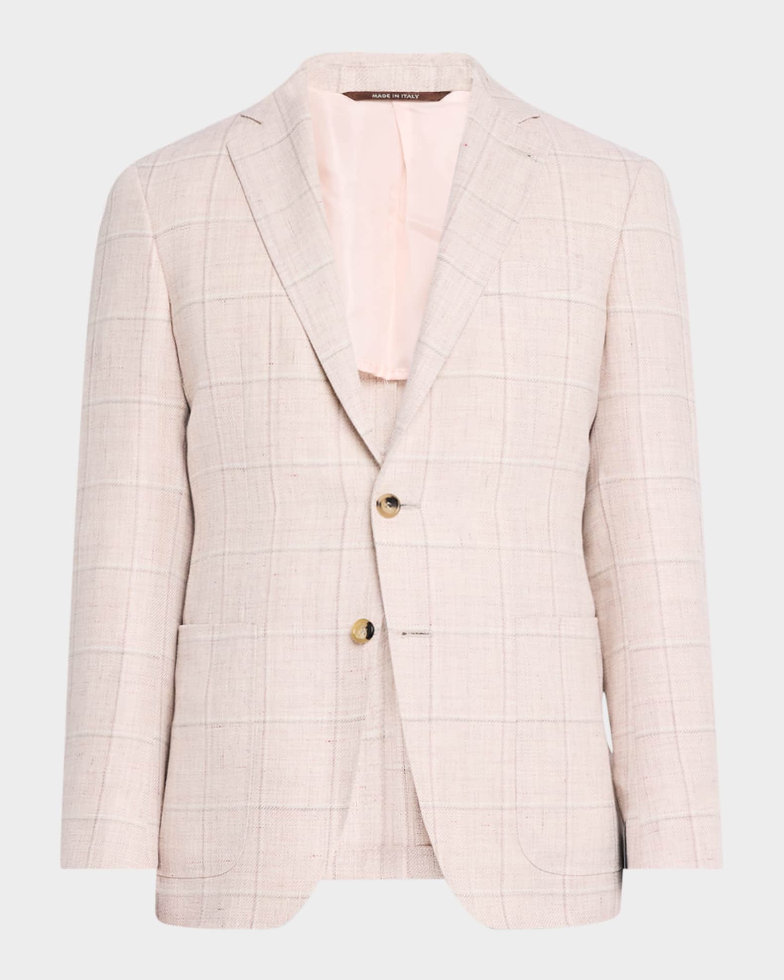 Men's Windowpane Sport Coat 0