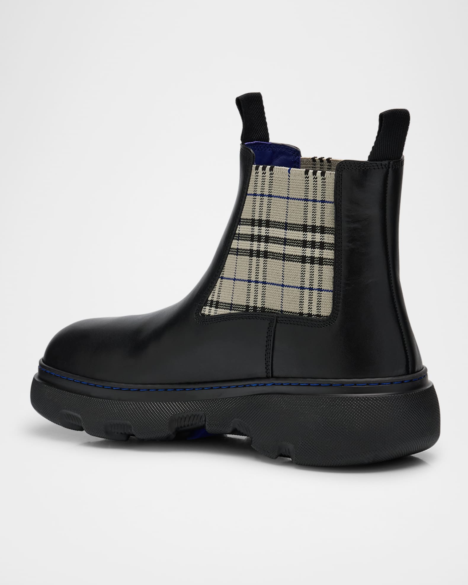 Men's Creeper Leather Low Chelsea Boots
