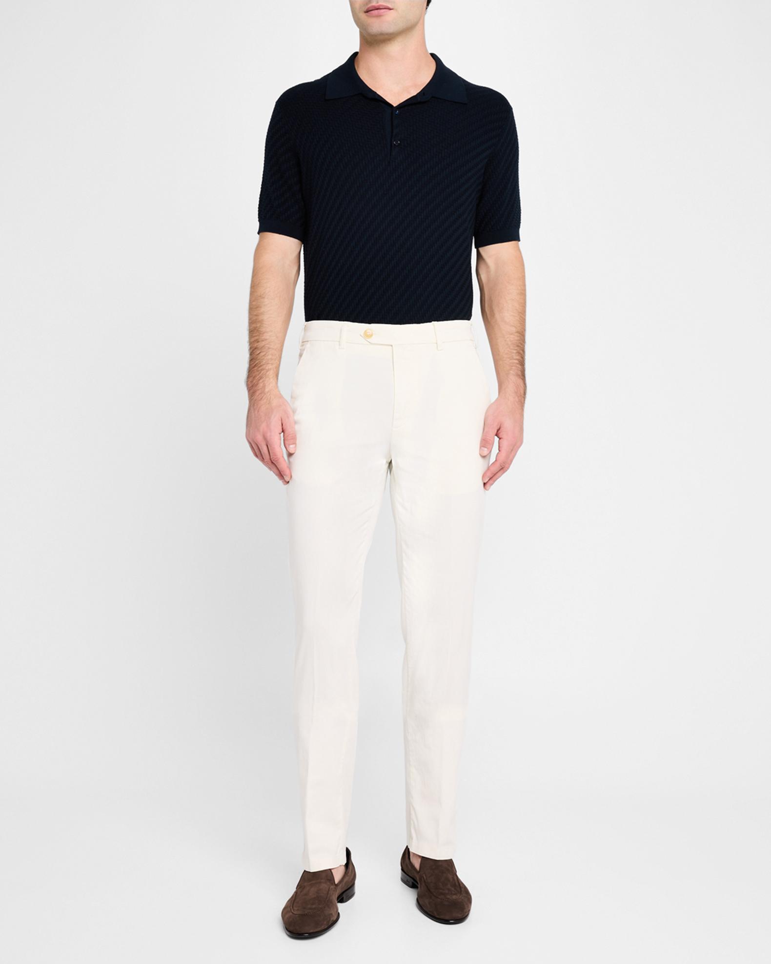 Canali Men's Straight Flat-Front Pants | Neiman Marcus
