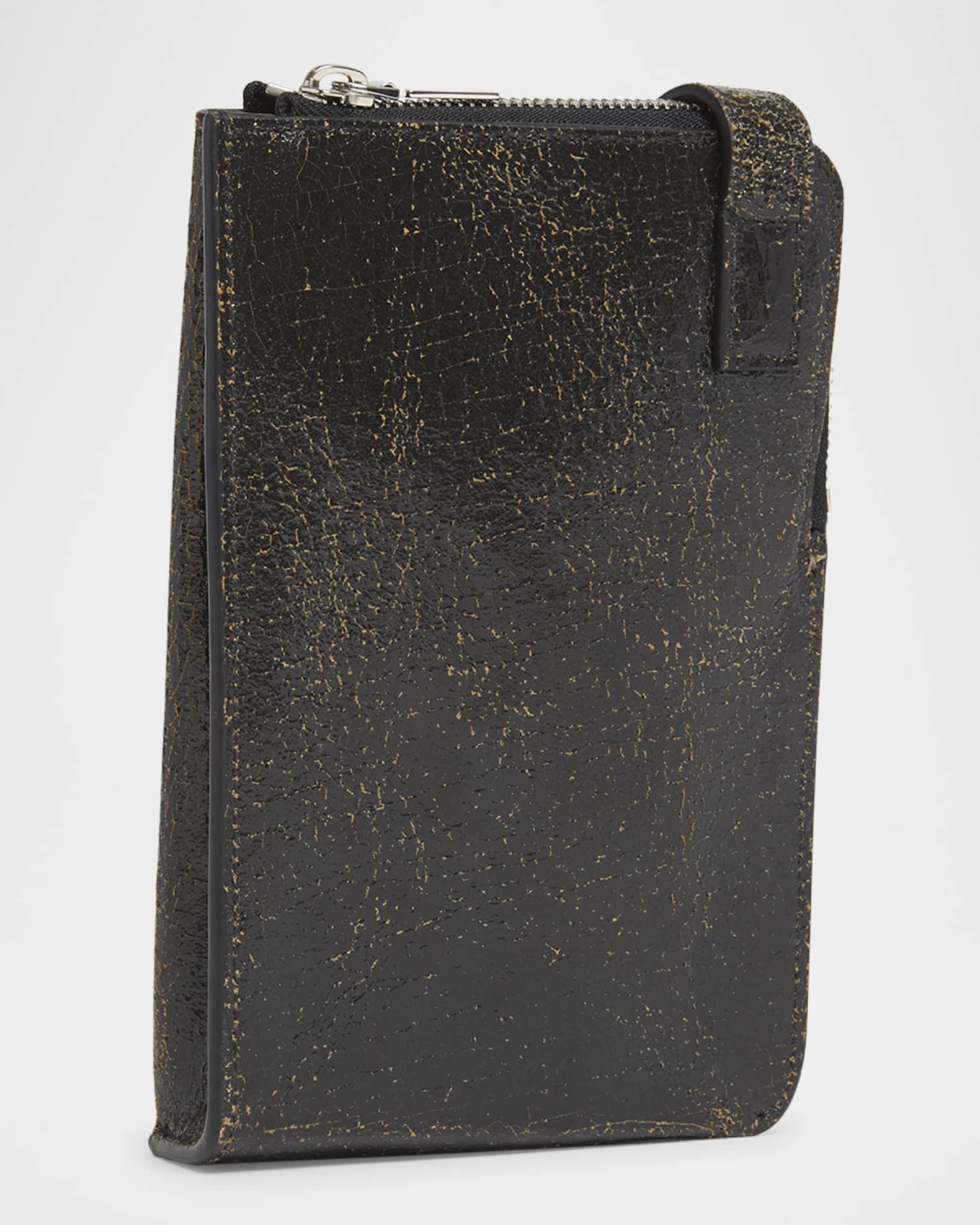 Alexander Mcqueen Men s T Bar Sling Phone Holder Beige Blue