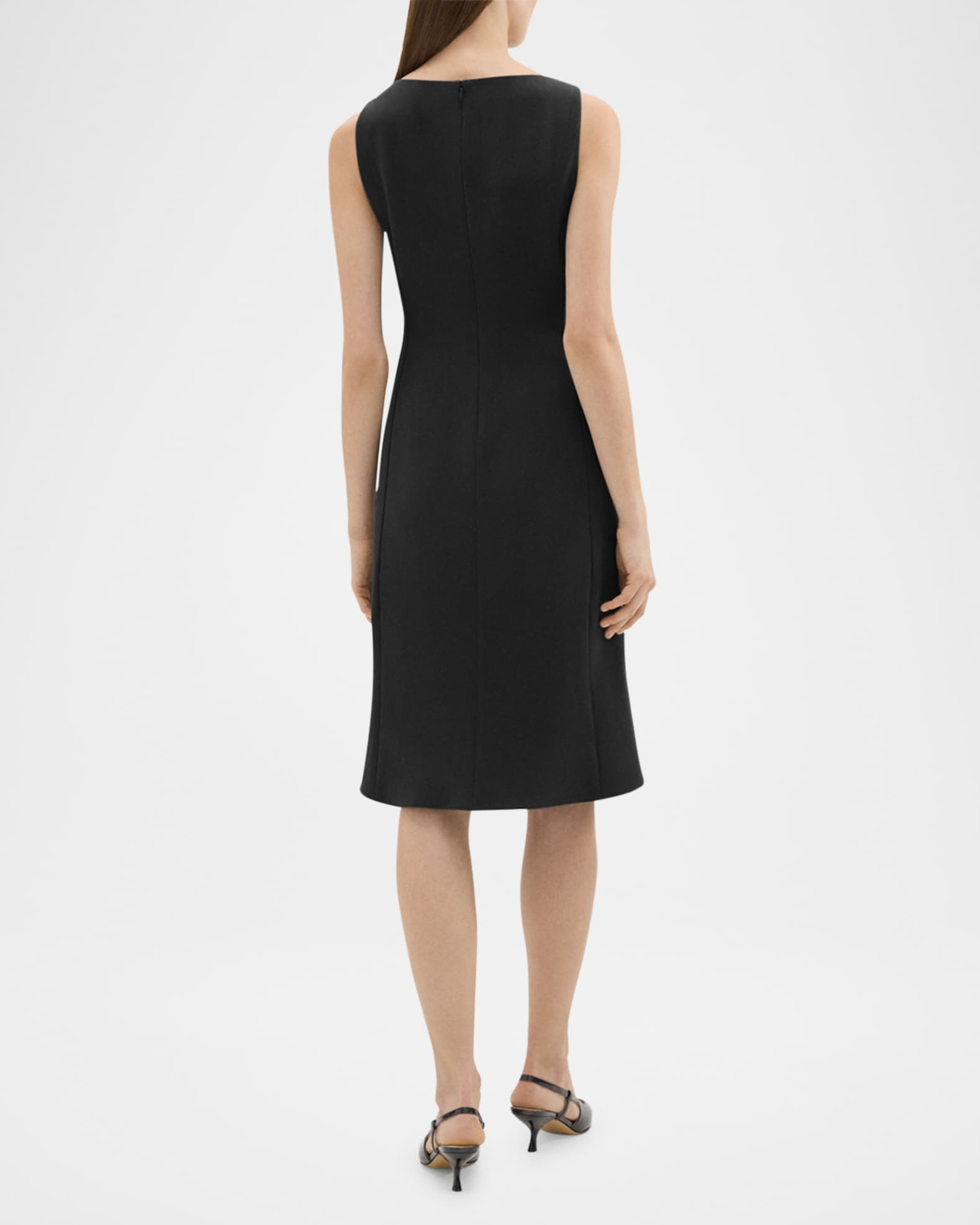 ✨極美品✨Theory Admiral Crepe Mermaid DR 2 M Theory Crepe Mermaid Dress | Neiman Marcus