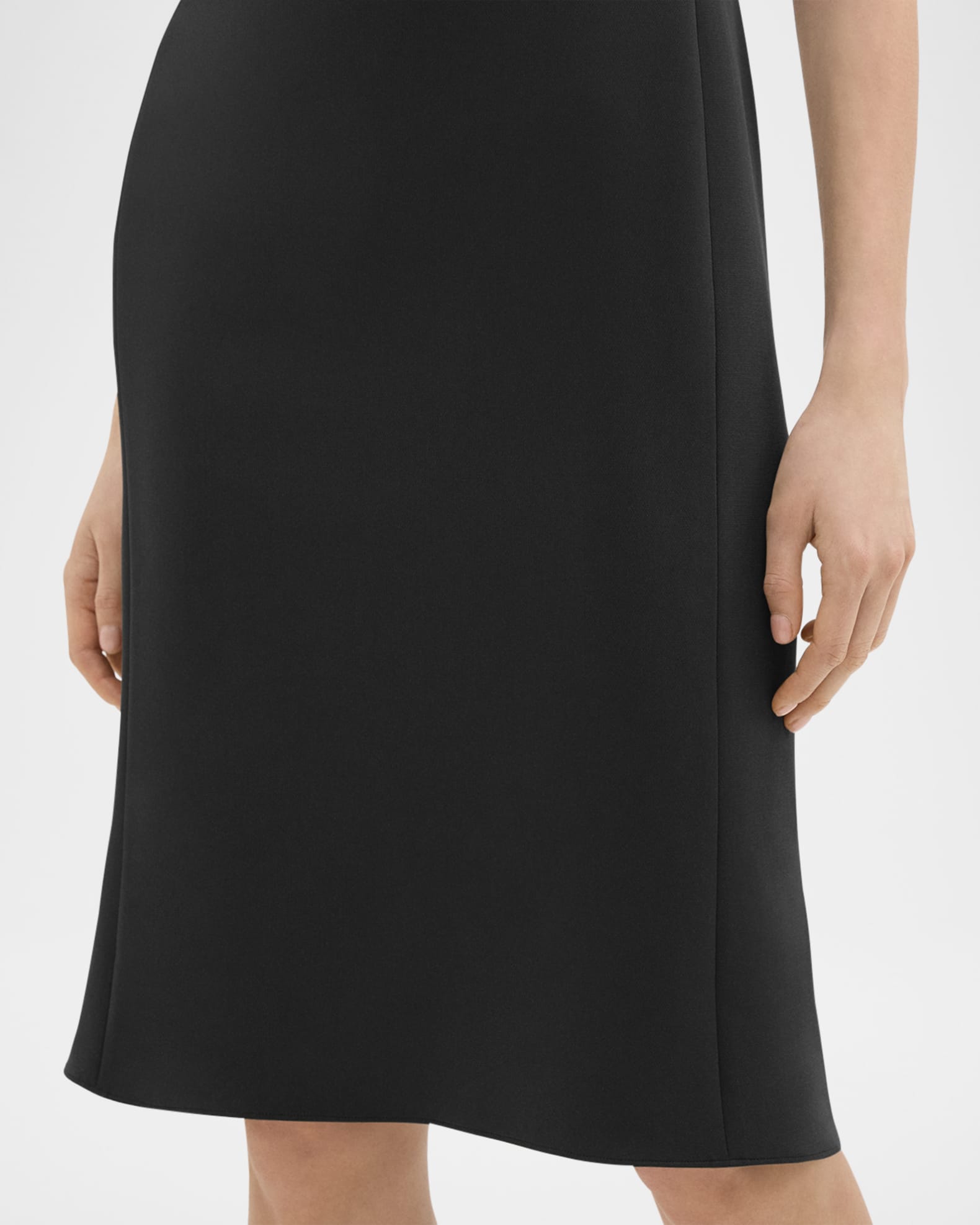 Theory Crepe Mermaid Dress | Neiman Marcus