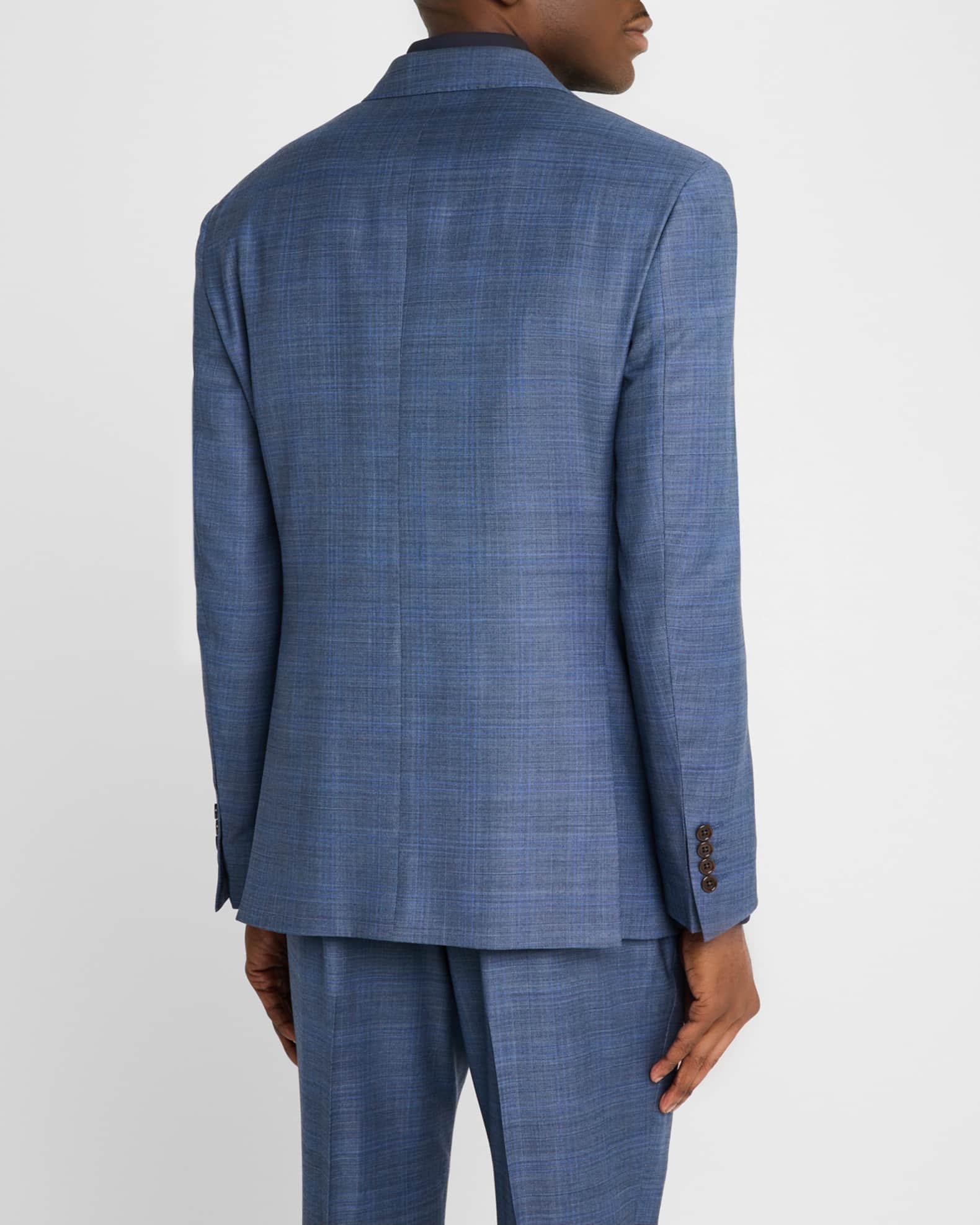 クリスマスツリー特価！ Suit Check Grid Subtle Men's Armani Emporio | Marcus Neiman スーツ