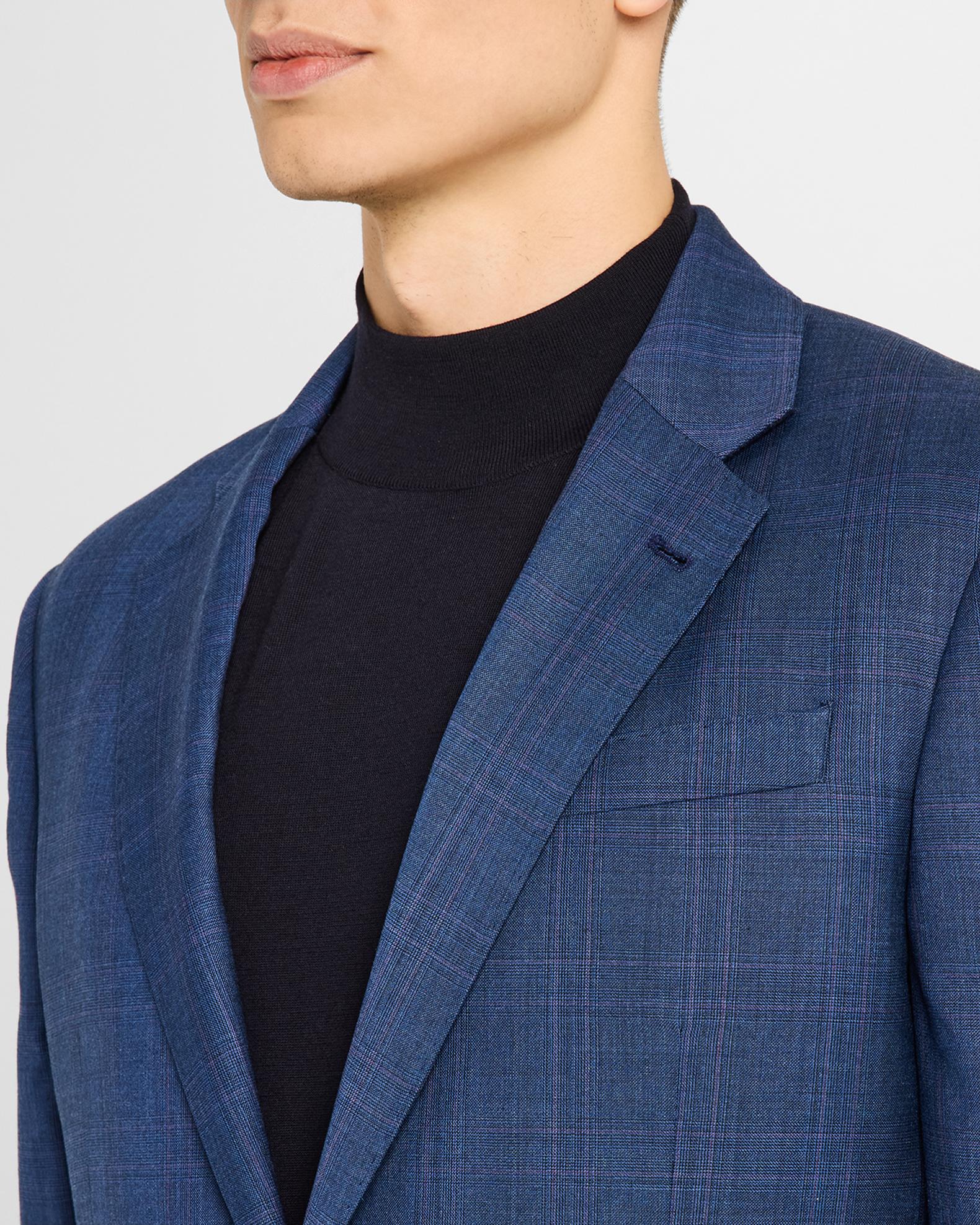 Emporio Armani Men's Micro-Plaid Wool-Blend Suit | Neiman Marcus