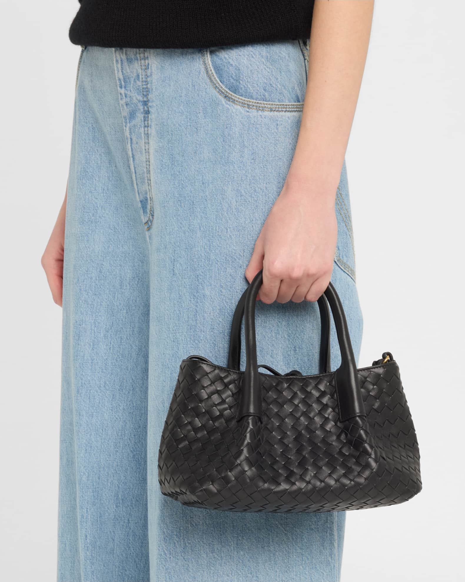 Mini Leather Tote Bag 1