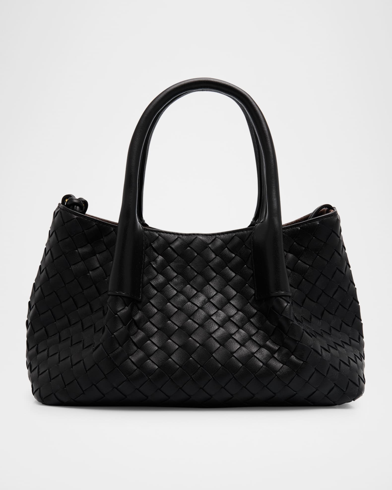 Mini Leather Tote Bag 0