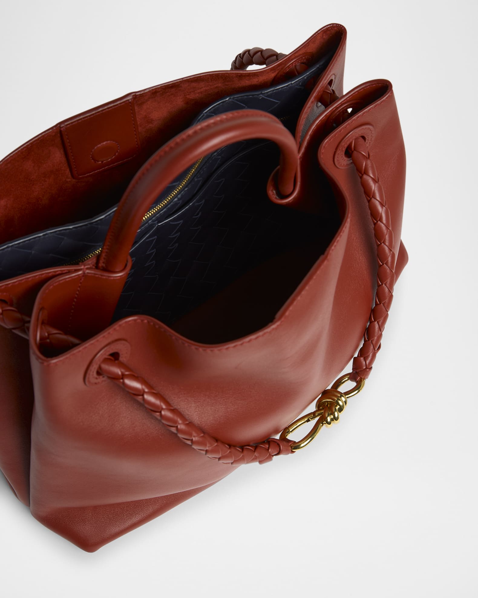 【NEW限定品】 Medium Veneta Bottega Andiamo Neiman | Bag Shoulder Leather ブーツ