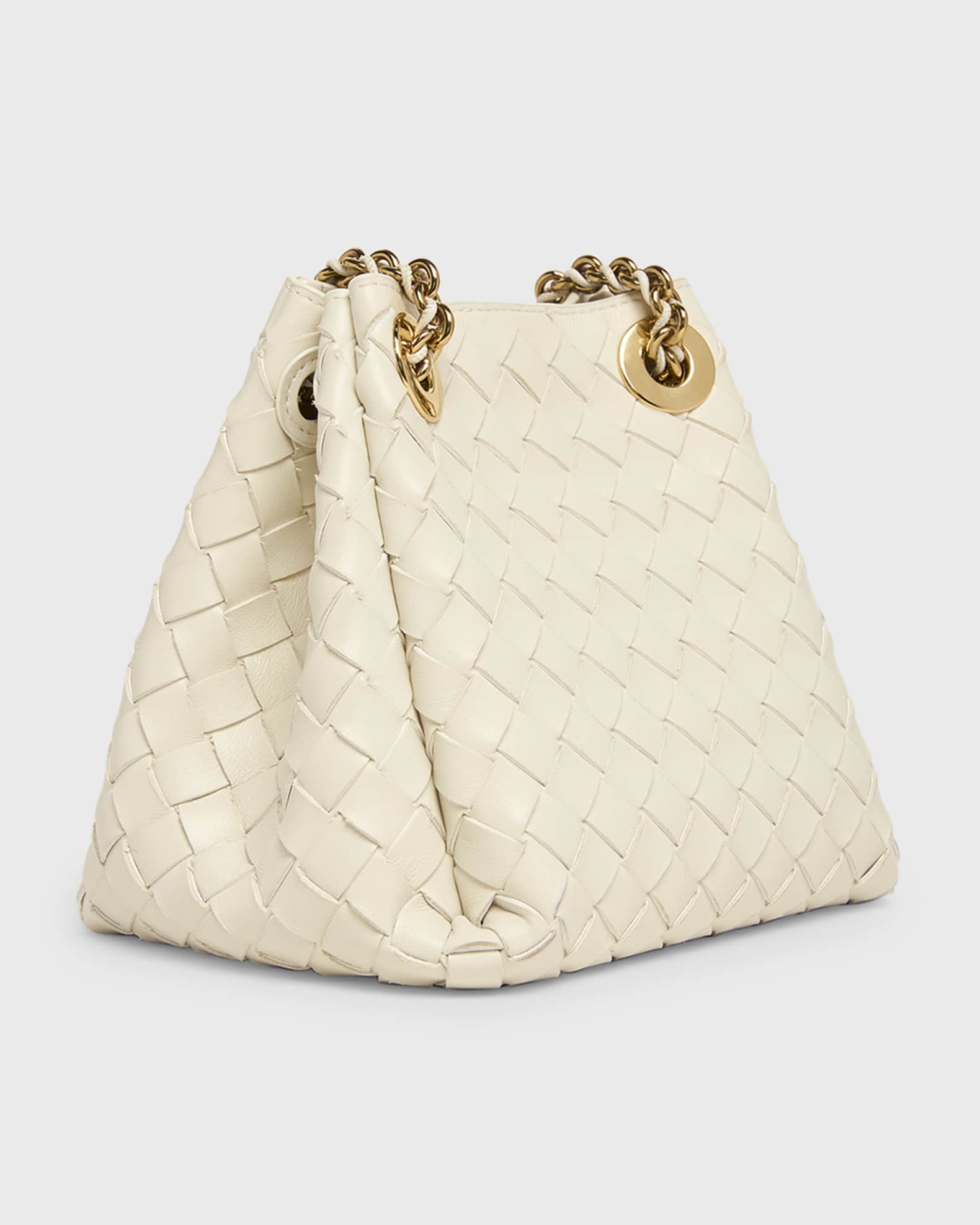 Bottega Veneta Small Parachute Leather Shoulder Bag | Neiman