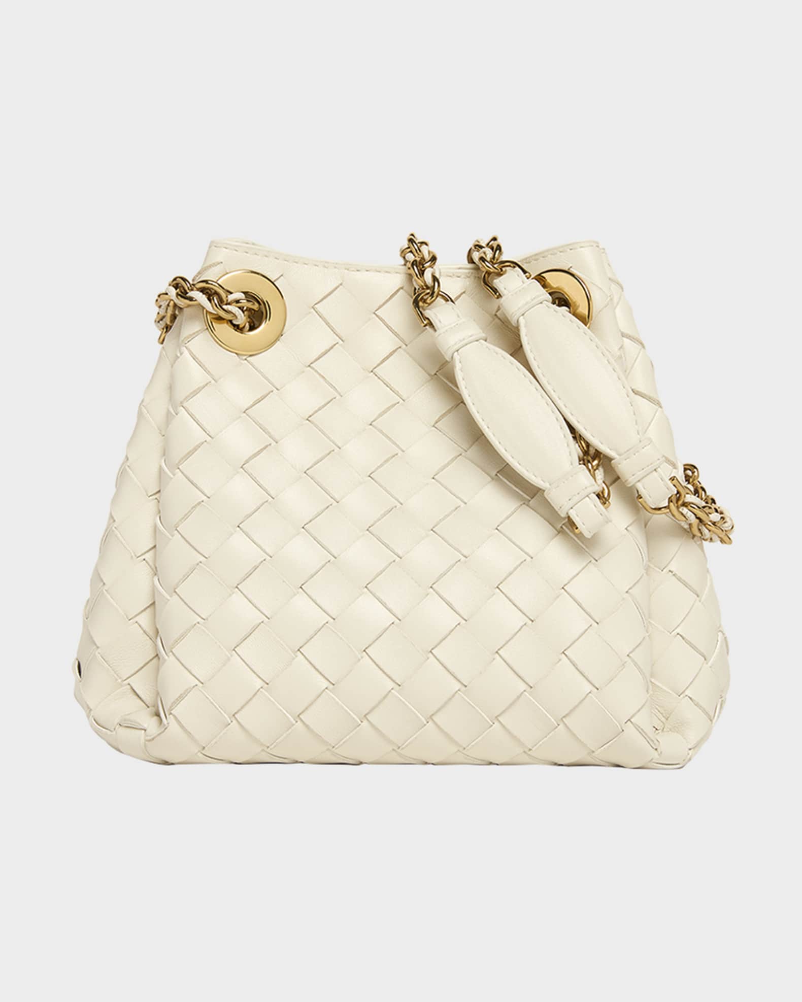 VIP【送料関税込】BOTTEGA VENETA PARACHUTE SMALL HANDBAG Bottega Veneta Small Parachute Leather Shoulder Bag | Neiman