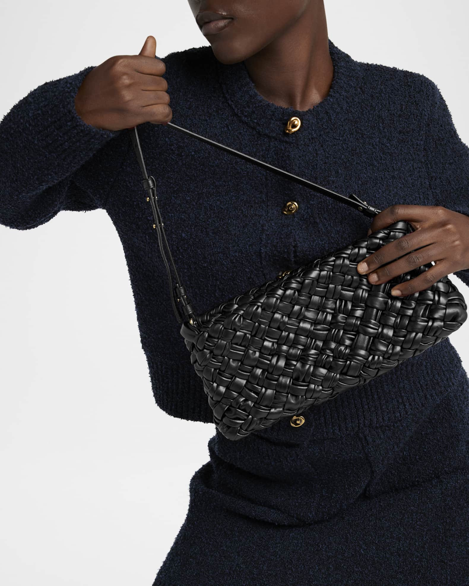 Kalimero Leather Shoulder Bag 1