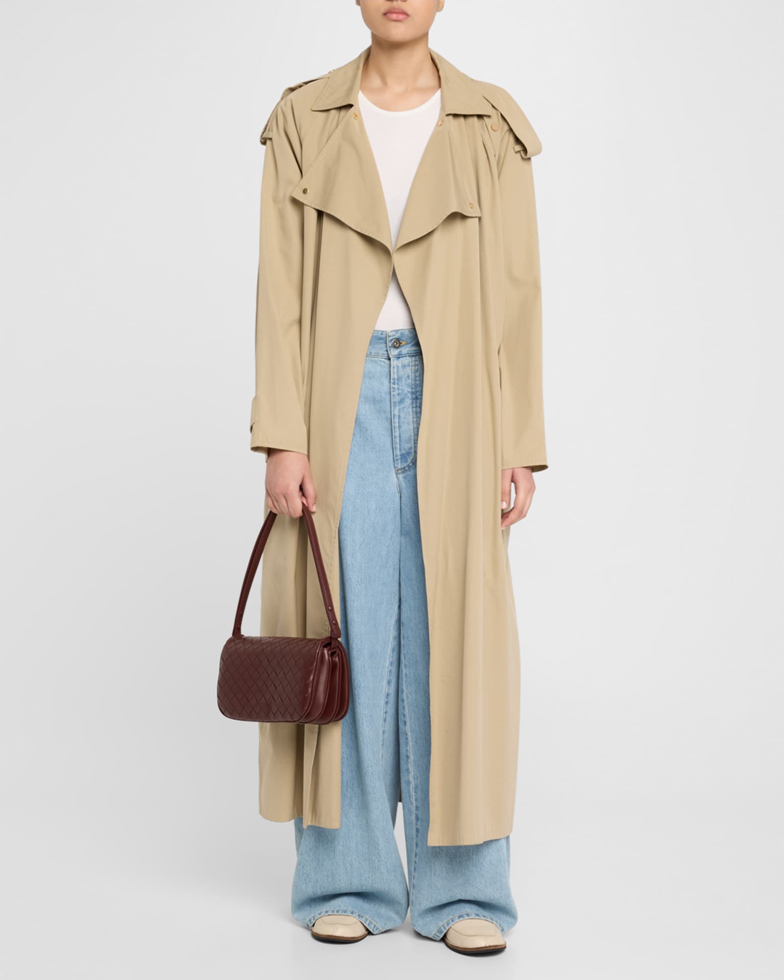 Bottega Veneta Intrecciato Puff Pouch Bag on Strap | Neiman