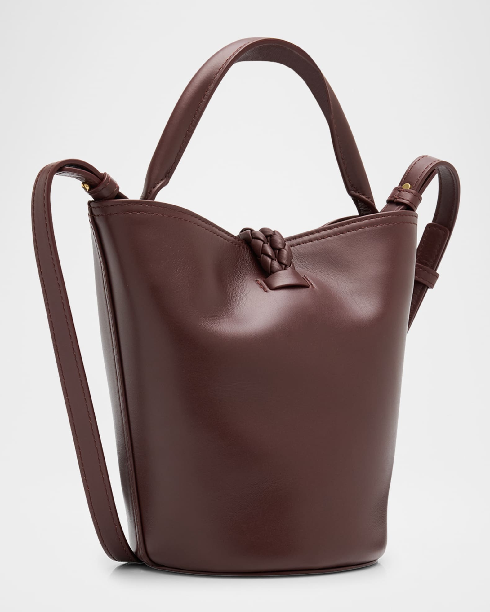 Bottega Veneta Liberta Mini Leather Bucket Bag | Neiman Marcus