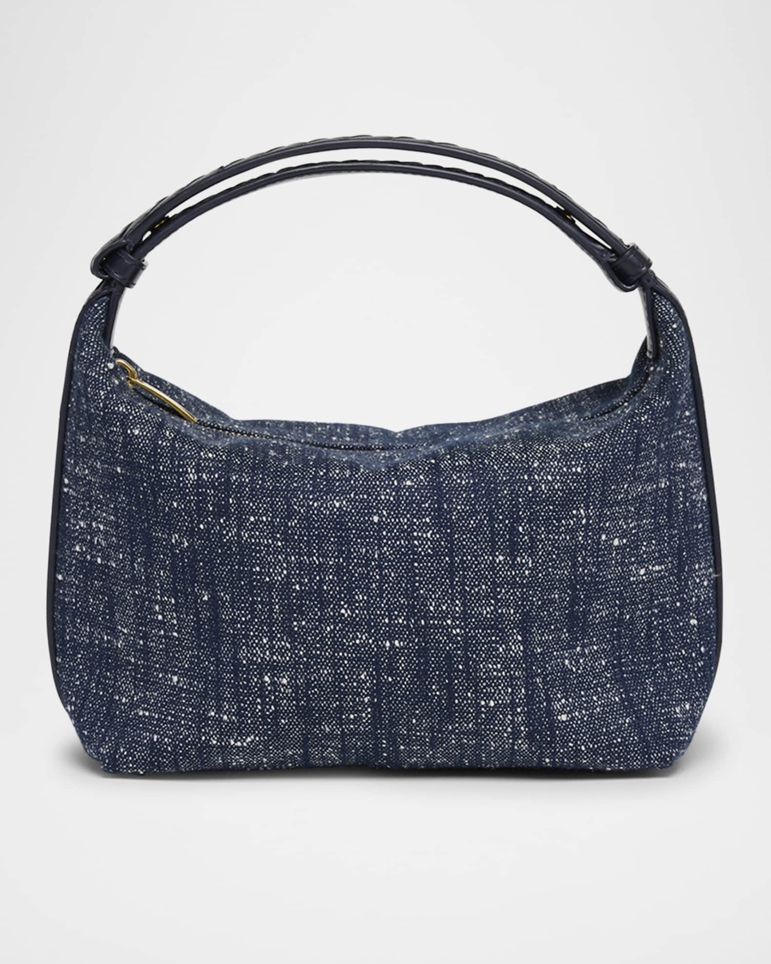 【BOTTEGA VENETA】MINI WALLACE SHOULDER BAG BOTTEGA VENETA Mini Wallace intrecciato leather shoulder bag
