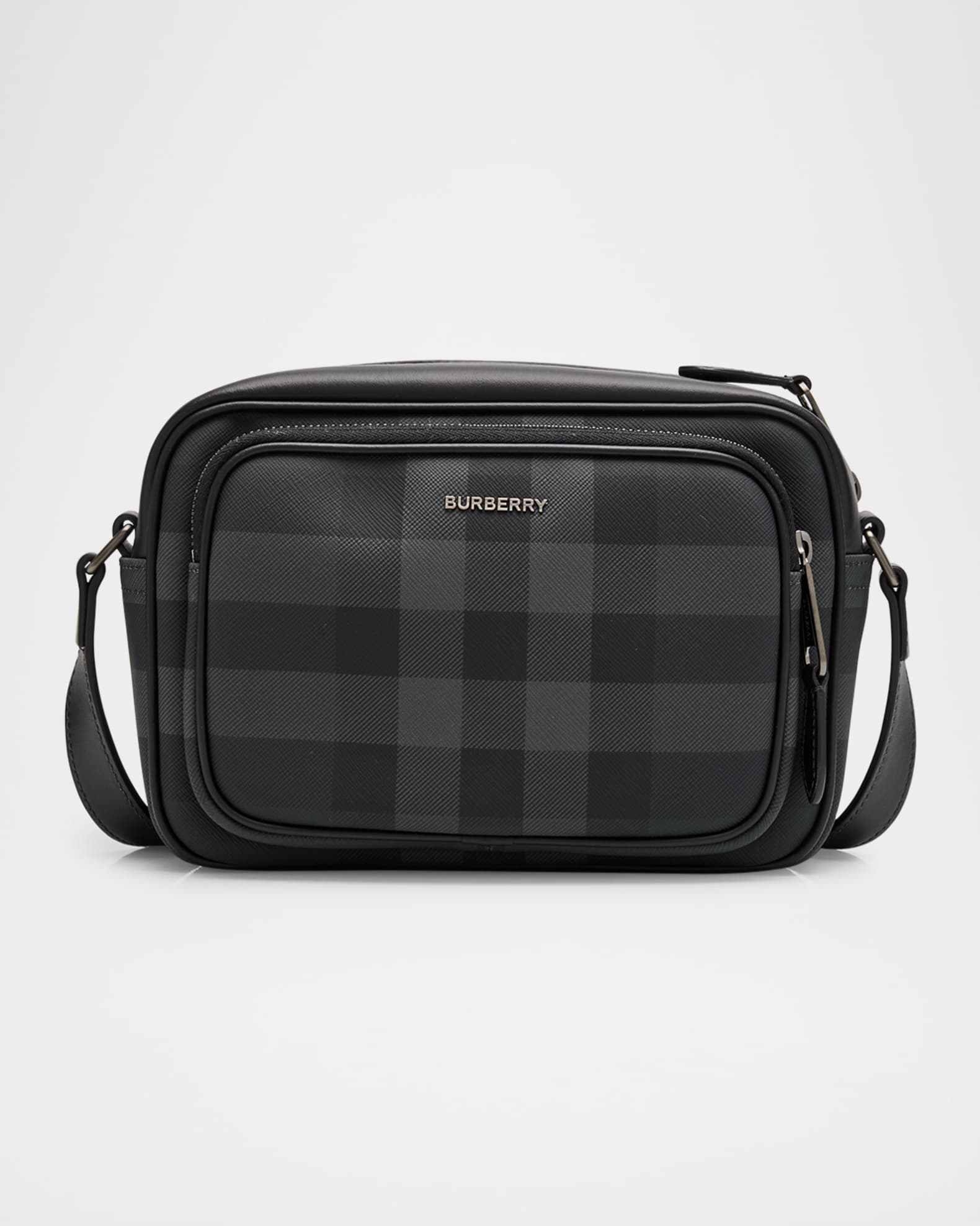 Men's Paddy Check Crossbody Bag 0