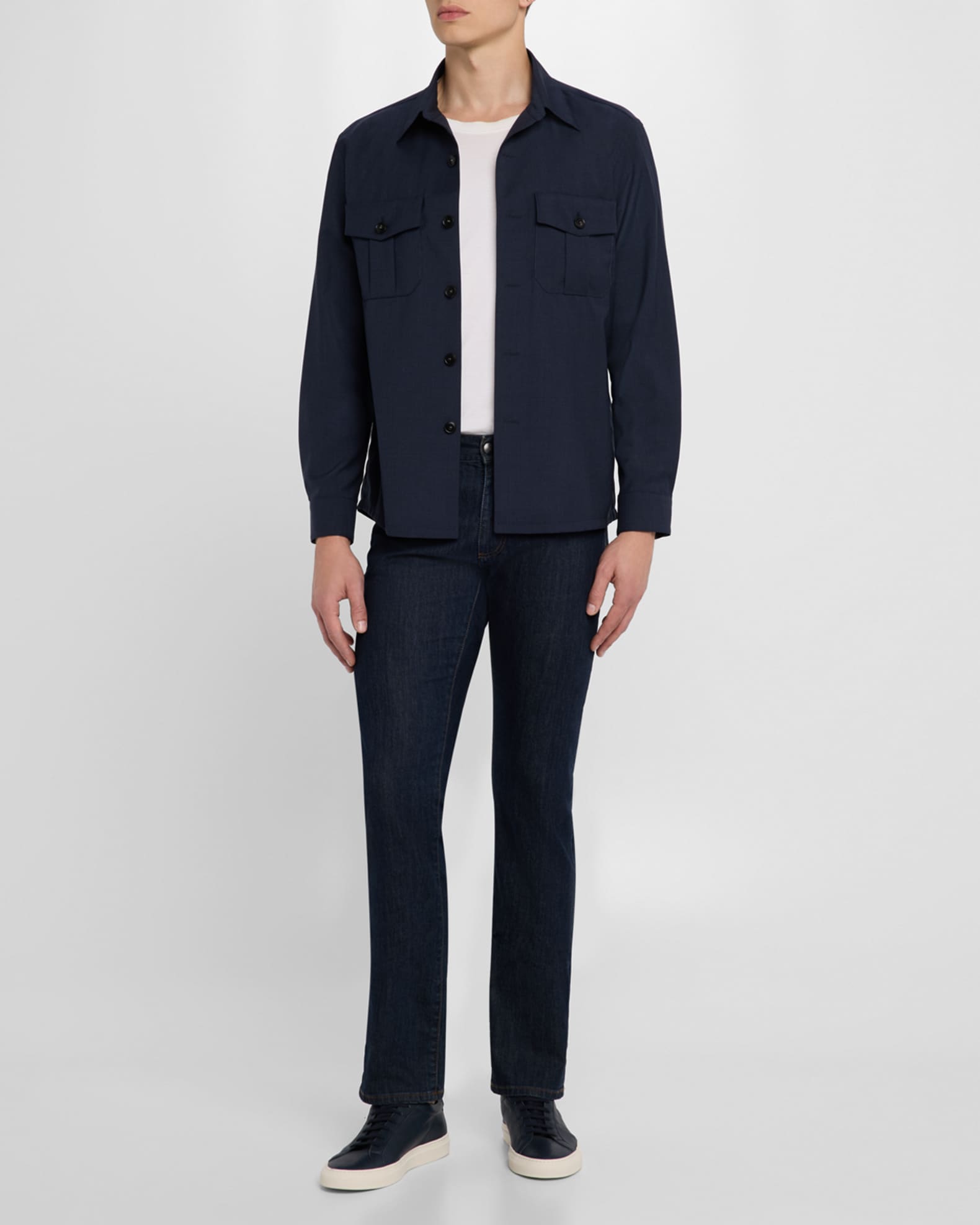 Men's Wool Overshirt 1