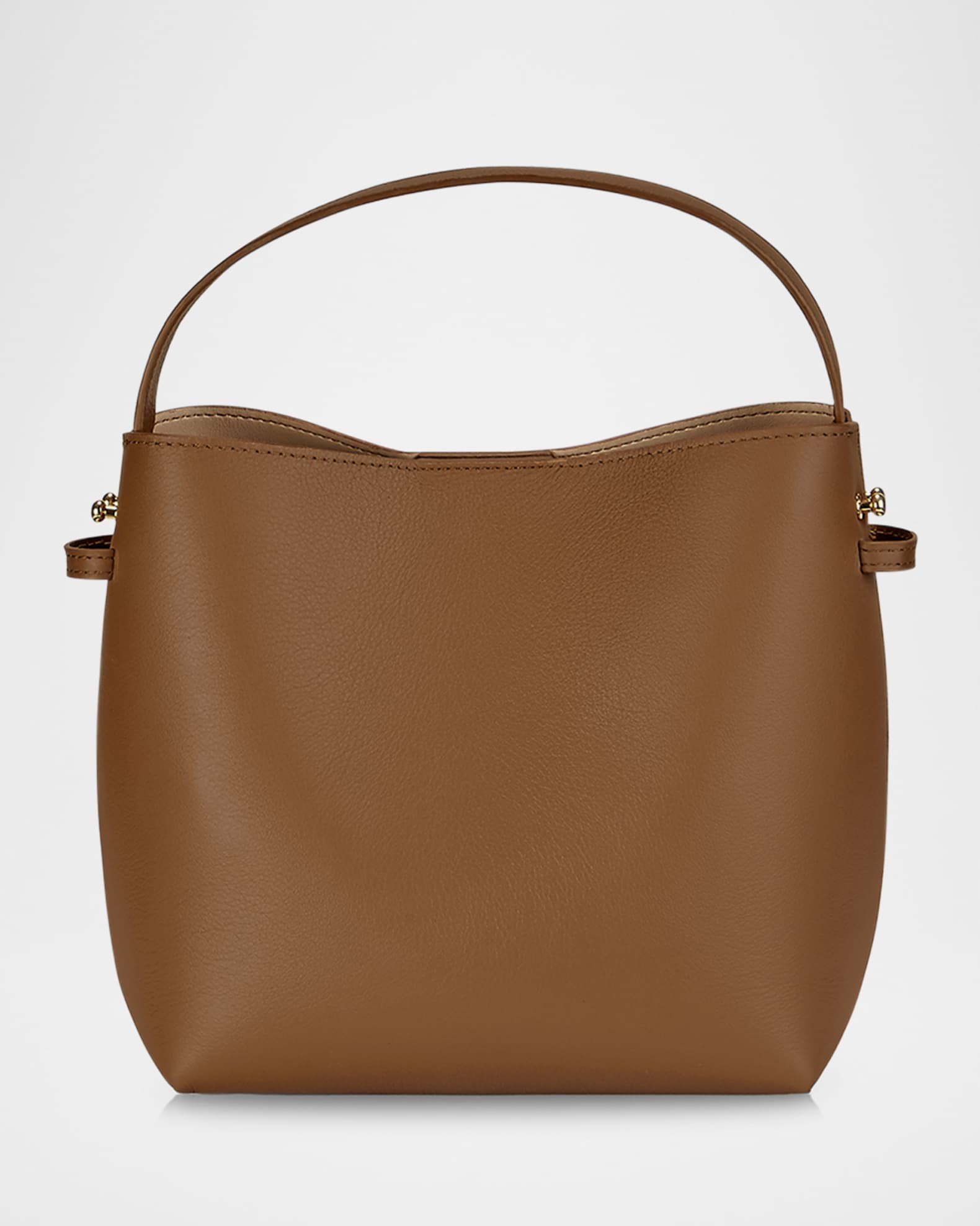 Selena Leather Bucket Bag 0