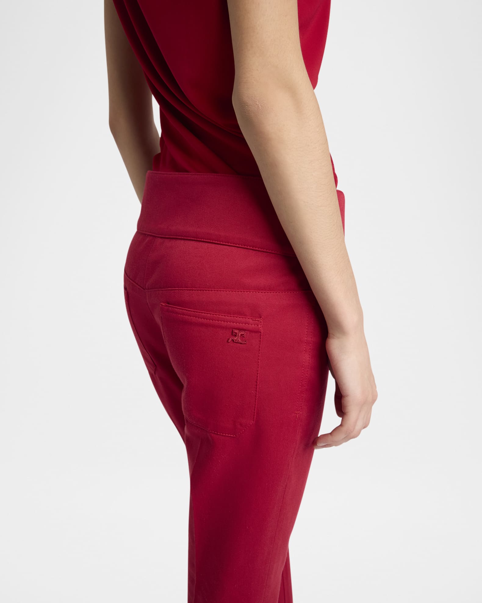 Slim-Leg Tech Crepe Pants 1