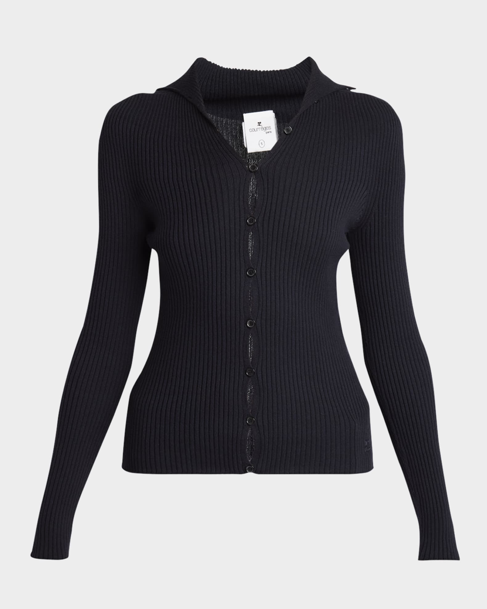 ジャケット COURREGES SOLAR CARDIGAN Courrèges Solar Cardigan | White | FARFETCH