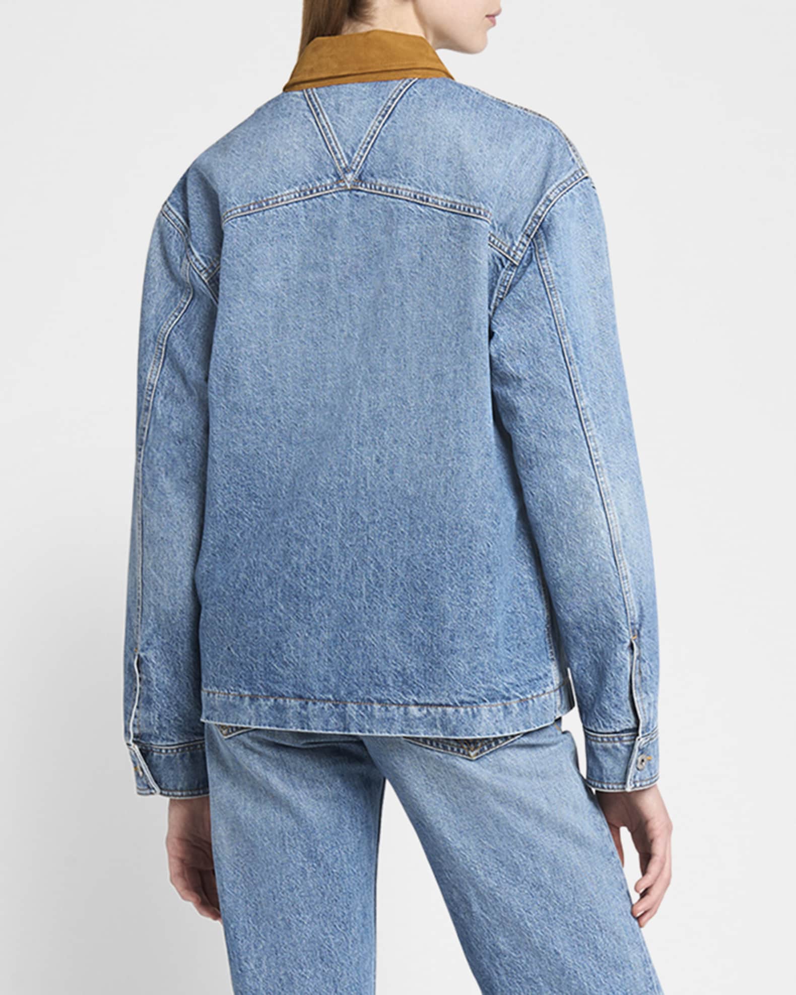BOTTEGA VENETA wax coating denim jacket | NOIR ONLINE