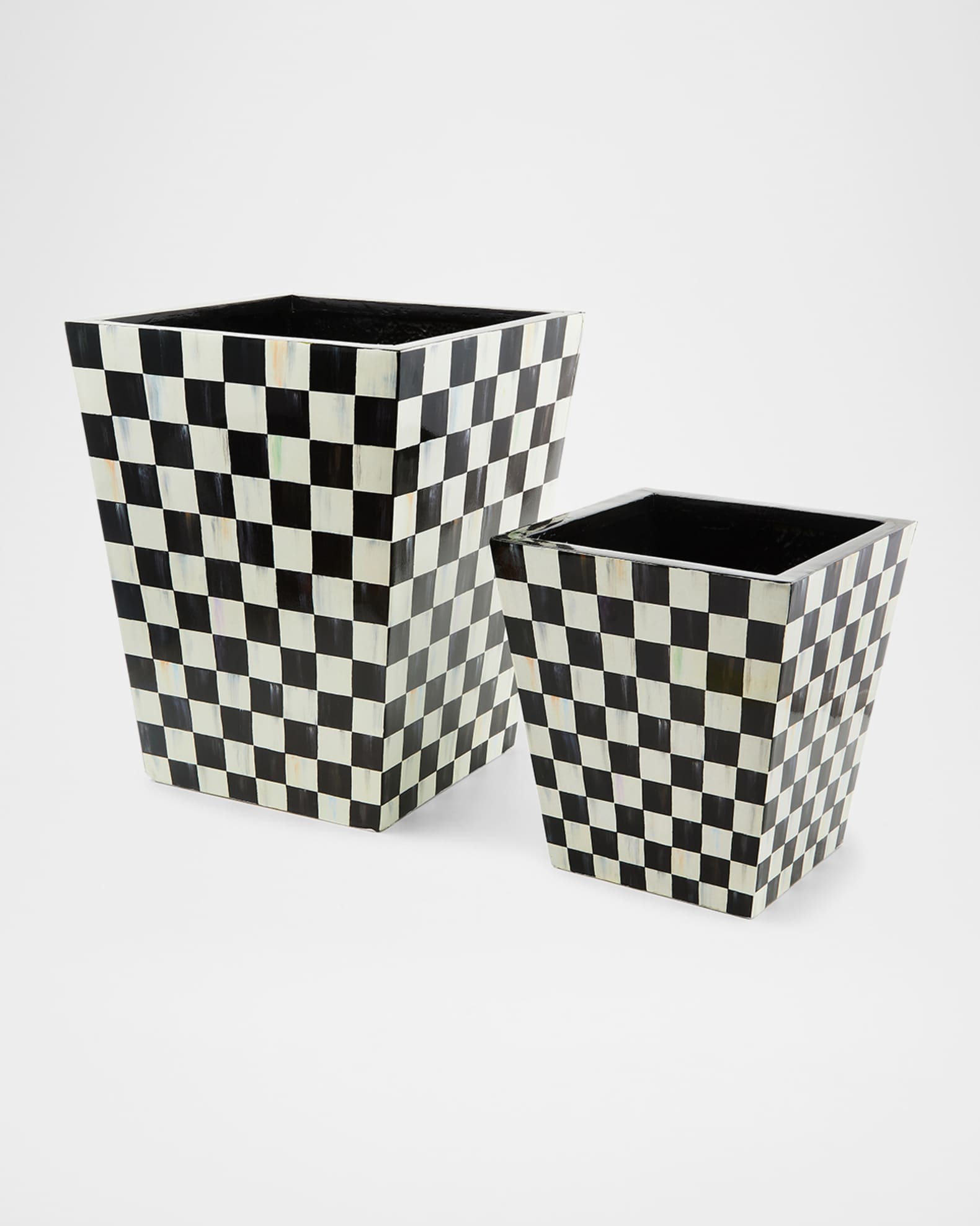 Courtly Check Planter, 13" 1