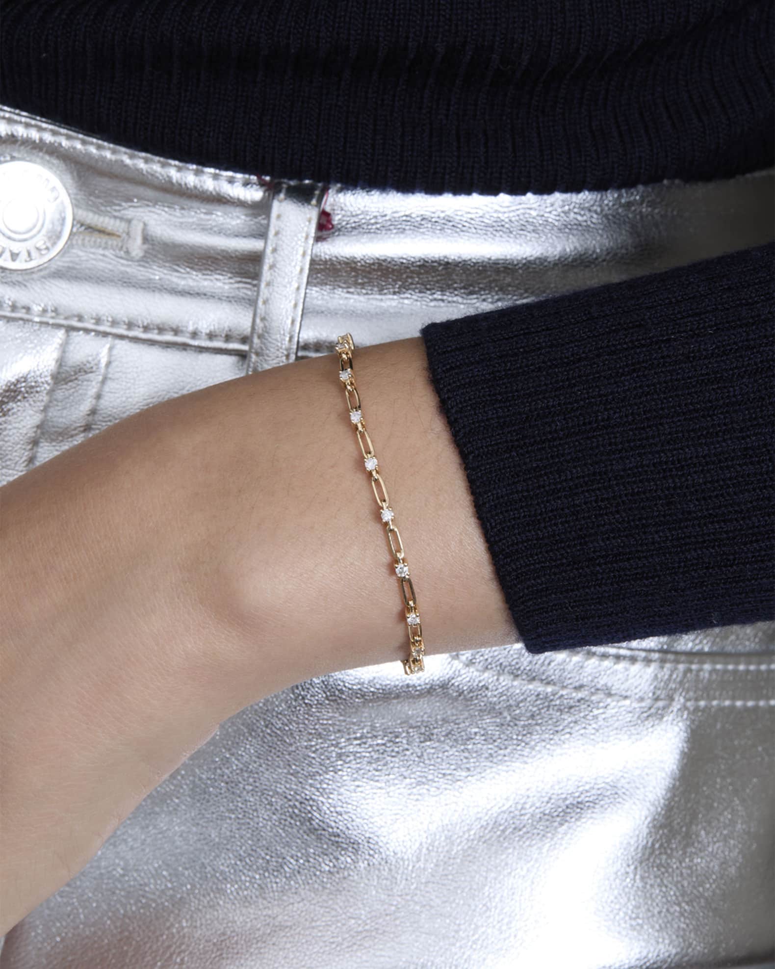 HABITAT OFF THE VINE FLOUNCE BRACELET SLV SHIRT F25H 39120 main image 1