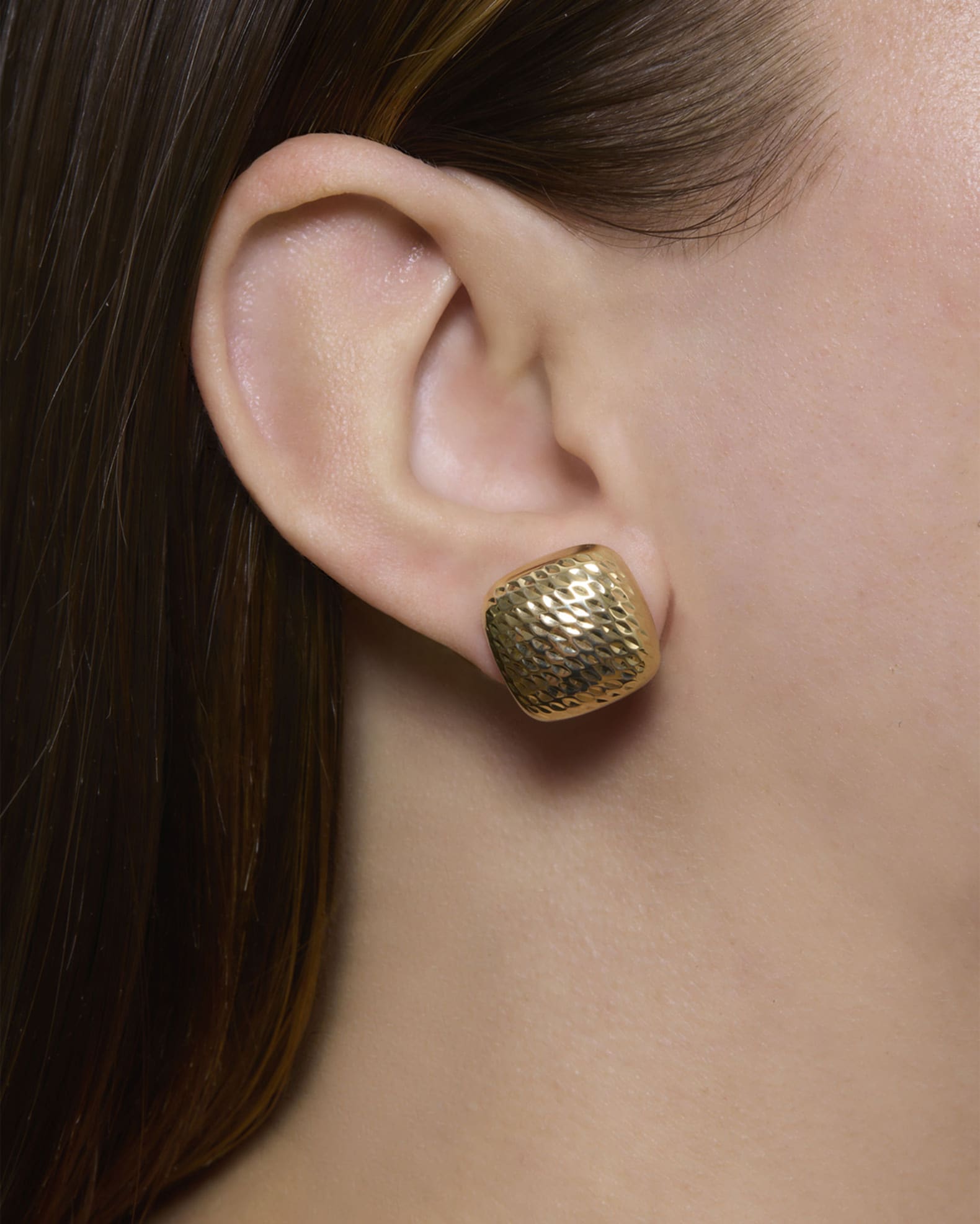 STONE AND STRAND Bond Oversized Stud Earrings Neiman Marcus