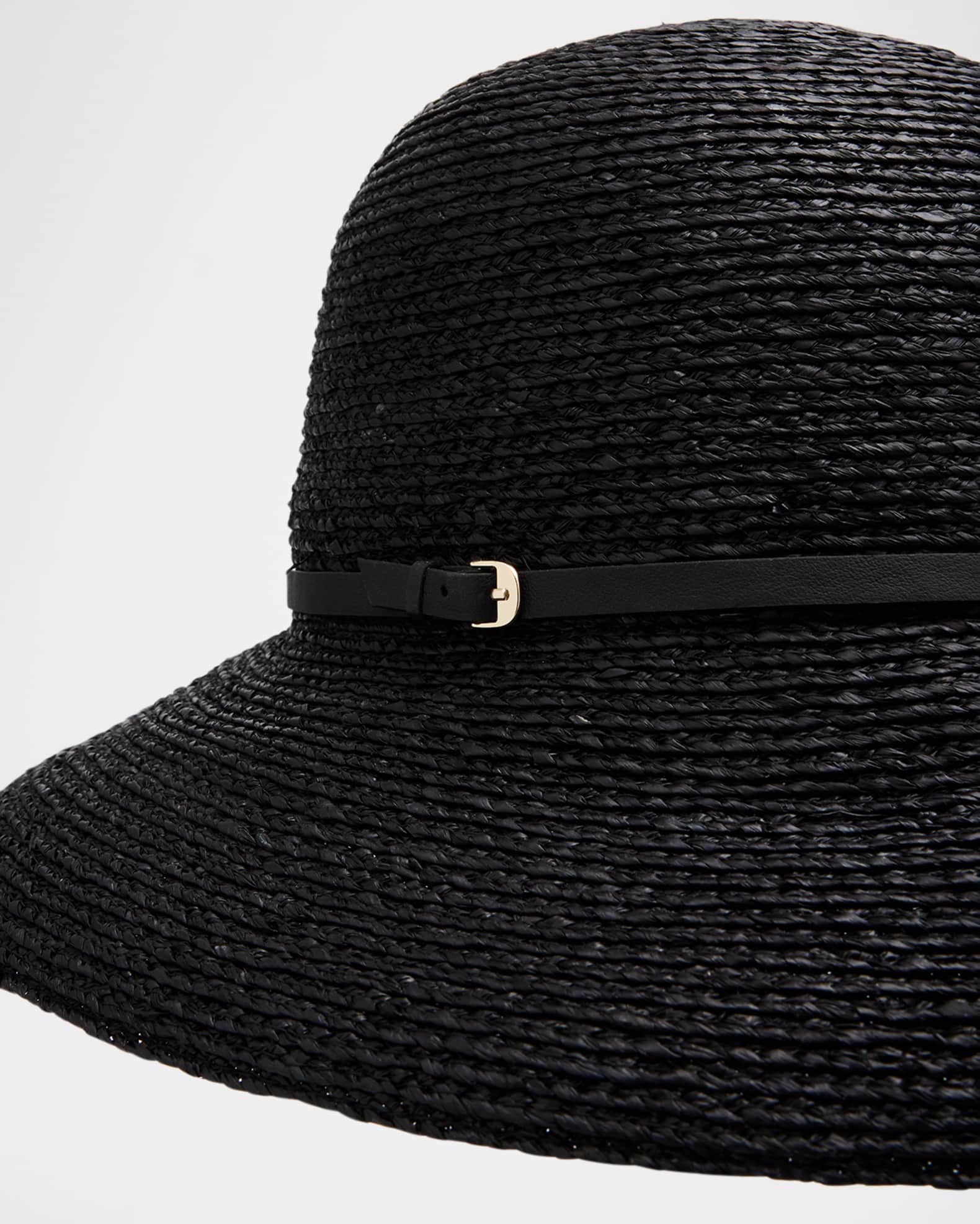 Besa 9 Raffia Cloche Hat 1
