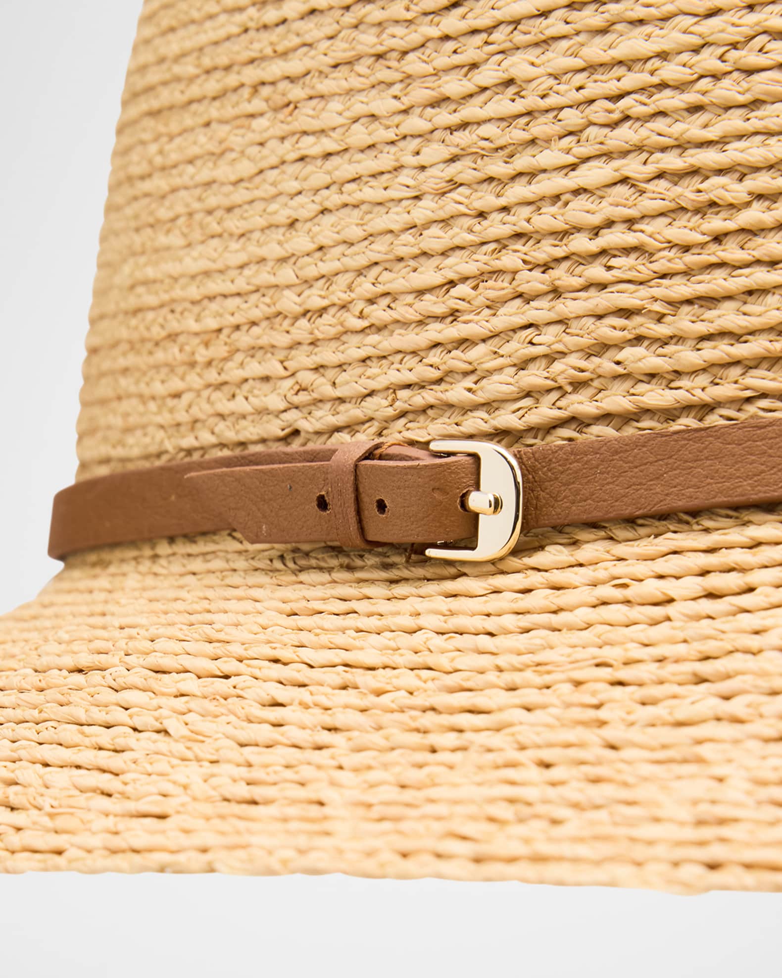Helen Kaminski Besa 6 Raffia Cloche Hat Neiman Marcus