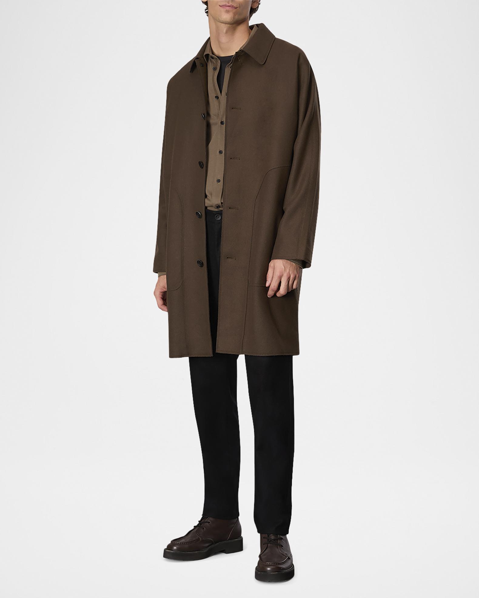 Rag & Bone Men's Marshall Wool-Blend Coat | Neiman Marcus