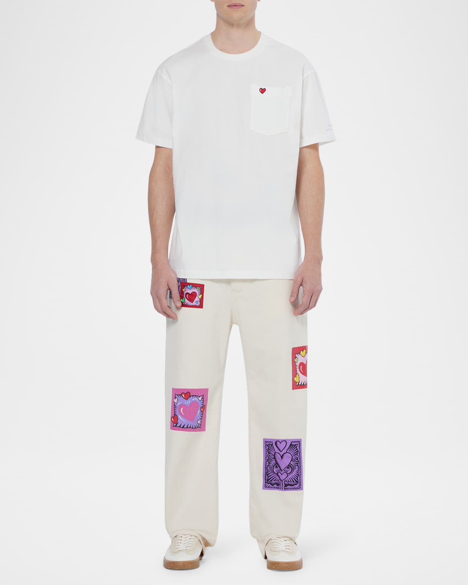 x Burton Morris Men's Artwork Jeans 1