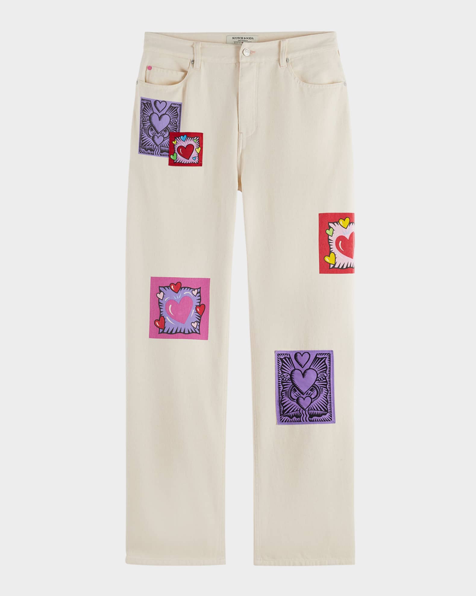 x Burton Morris Men's Artwork Jeans 0