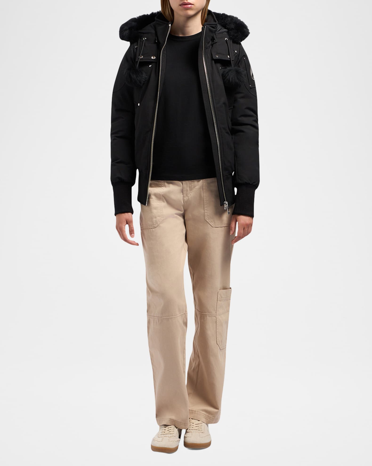 Debbie Shearling Bomber Jacket 1