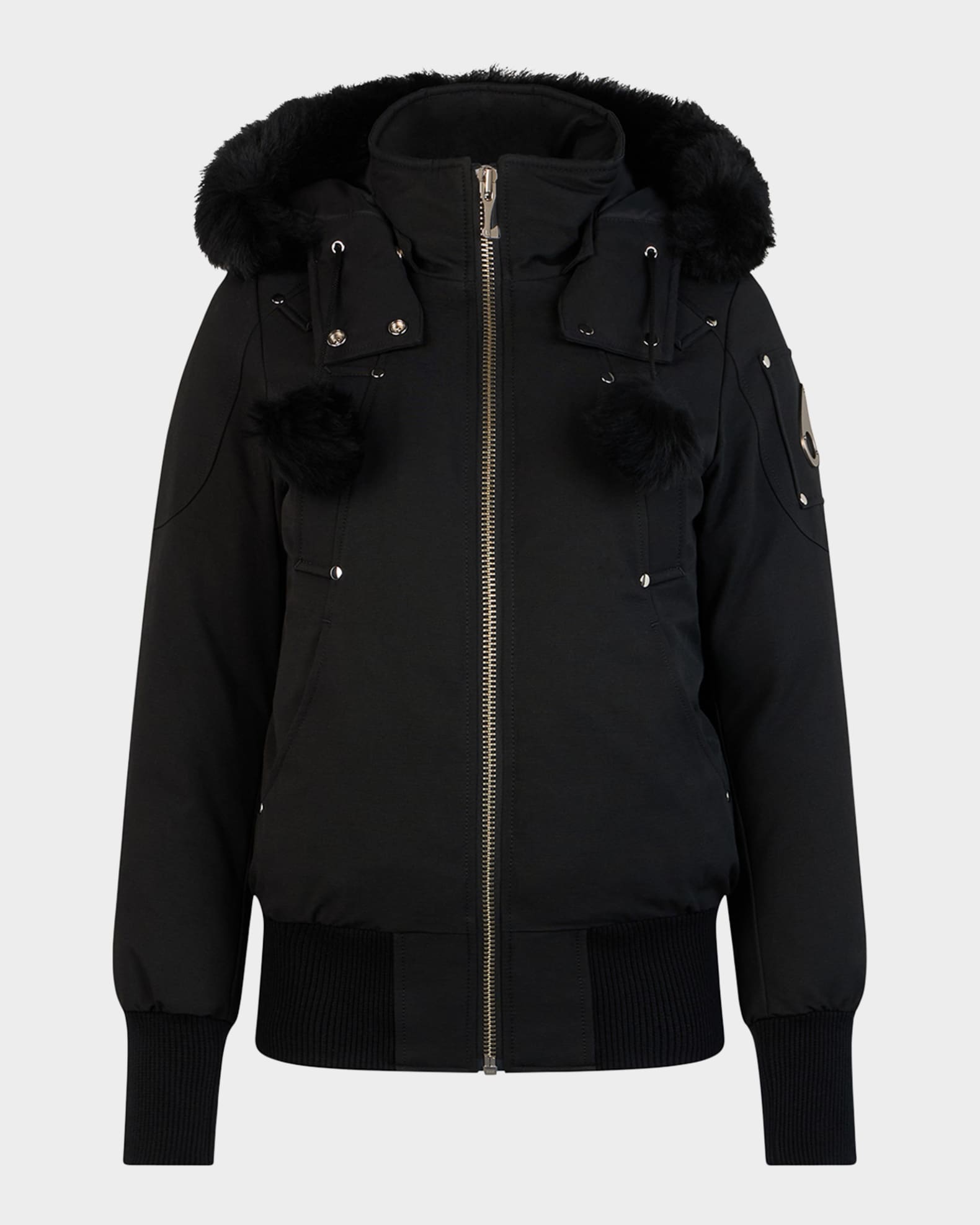 Debbie Shearling Bomber Jacket 0