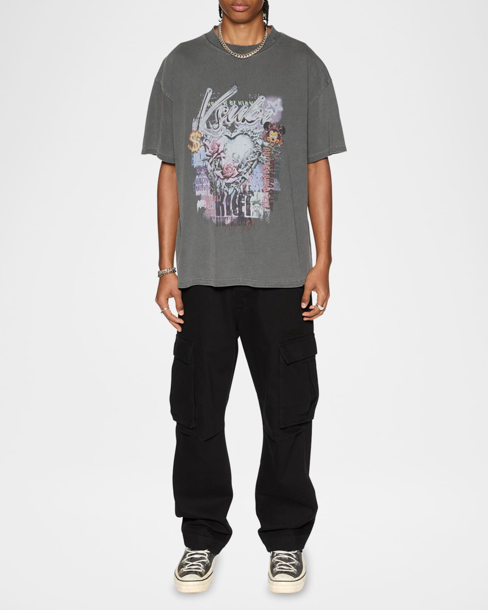Ksubi Men's Sketch Ekcess T-Shirt | Neiman Marcus