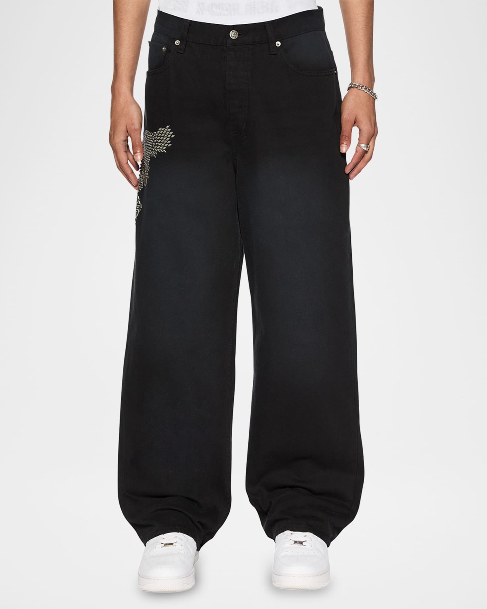 Men s Maxx Replica Eagle Wide Leg Jeans