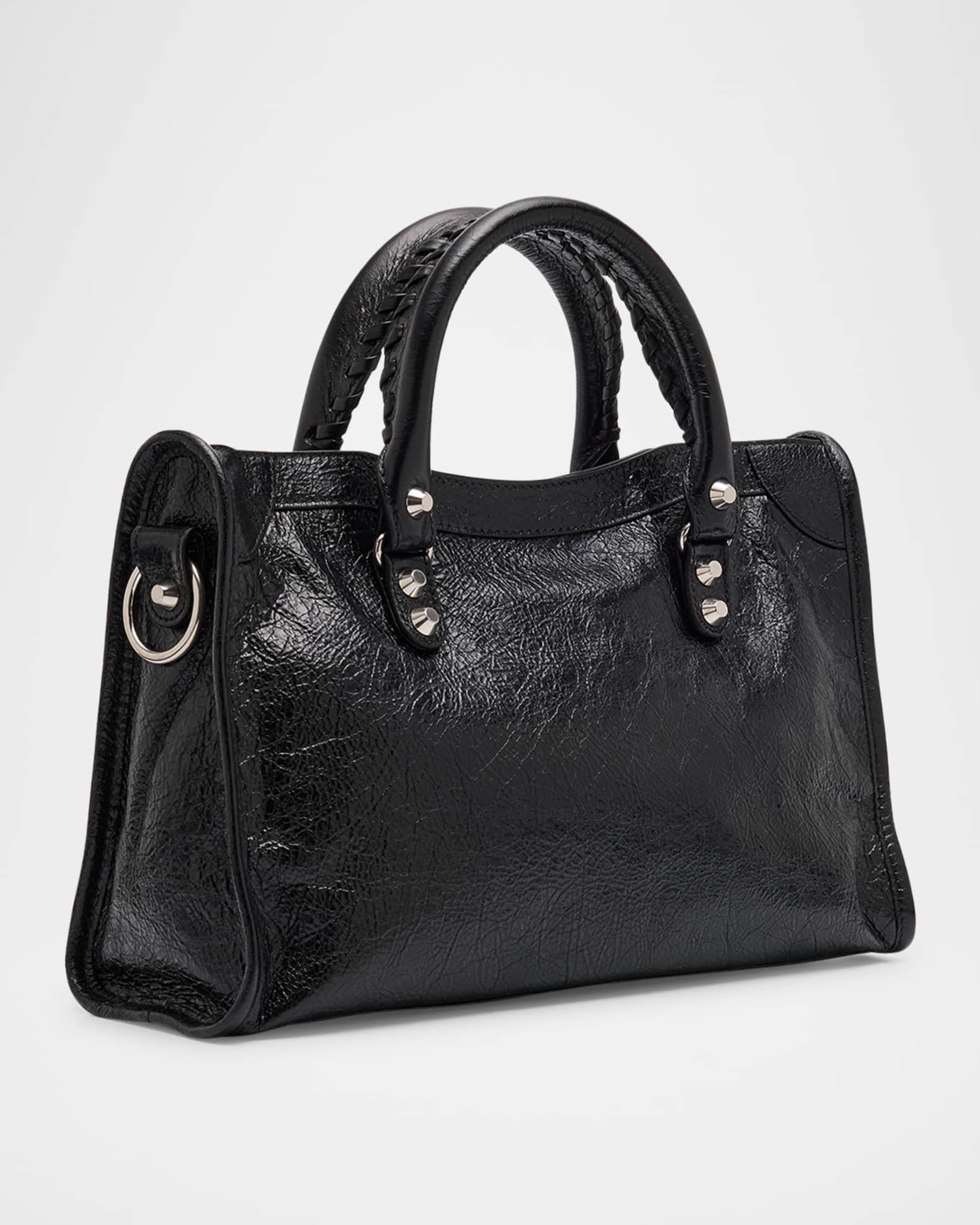 Balenciaga Le City Small Leather Shoulder Bag | Neiman Marcus