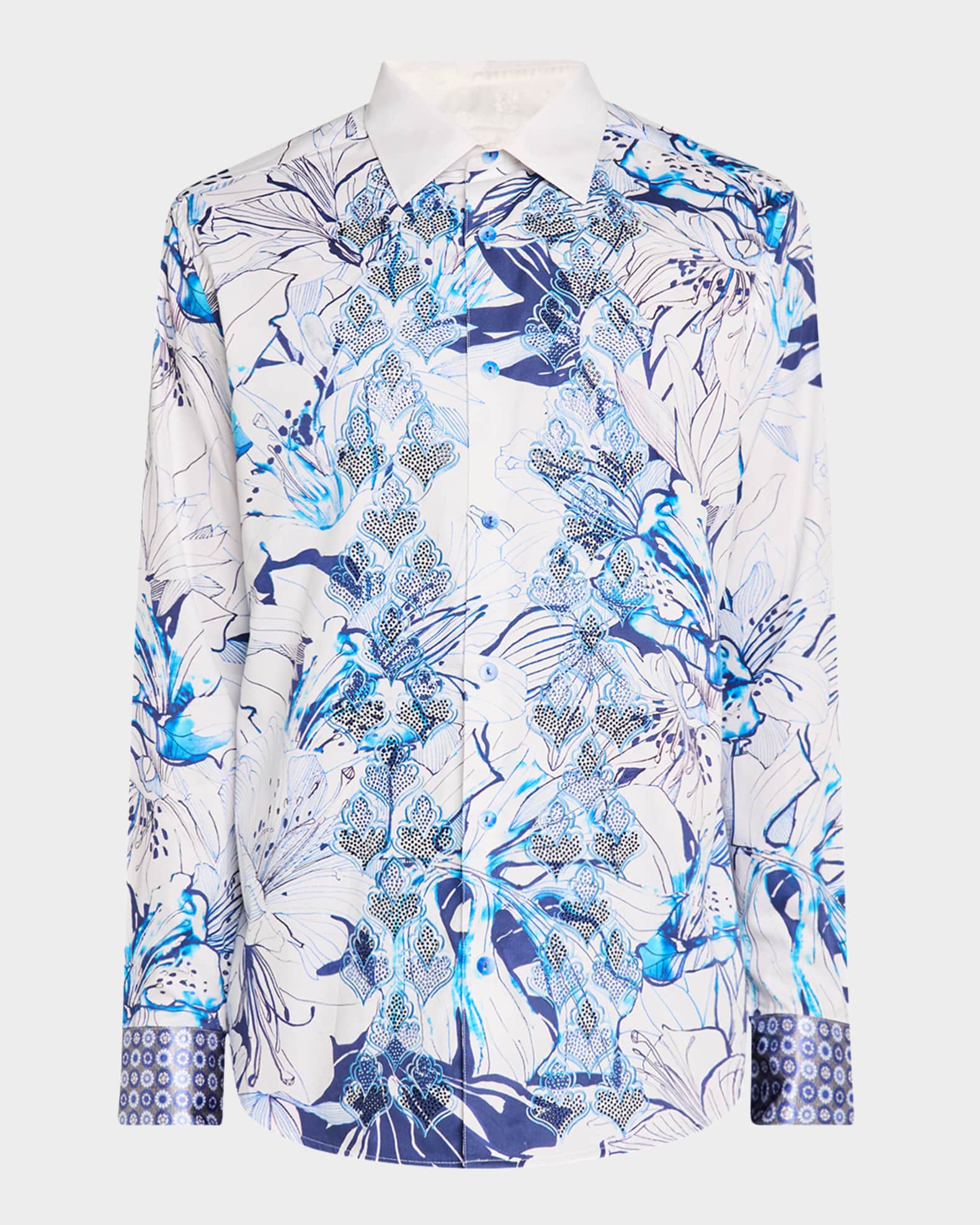 Men's Limited Edition Floral Sport Shirt 0