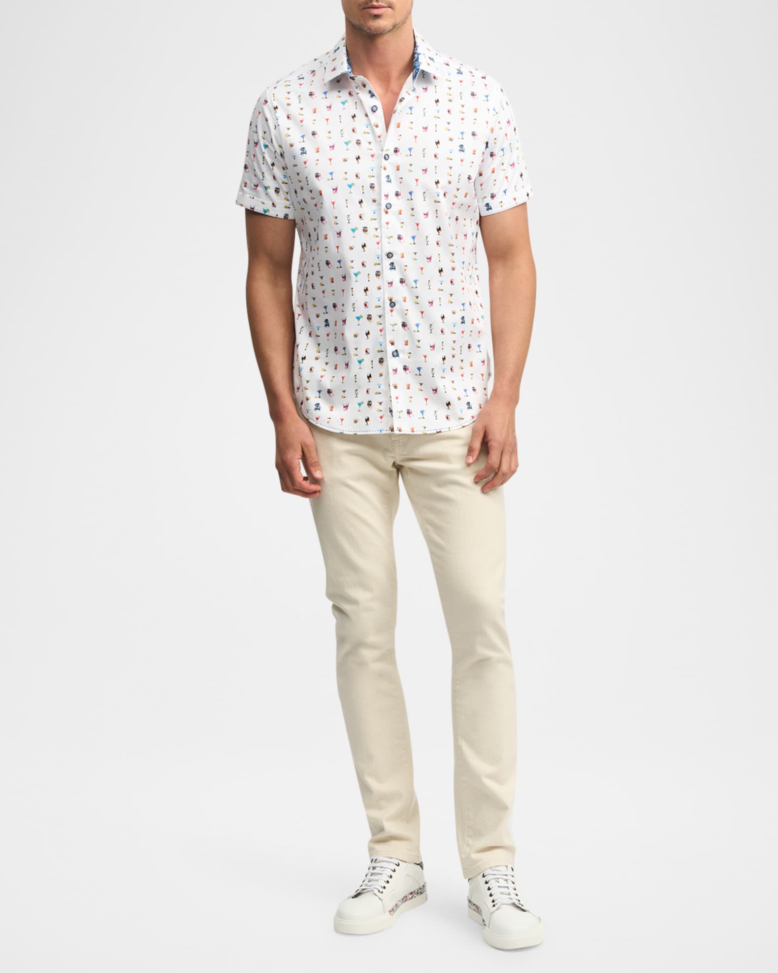 Men's Booze Cruz Short-Sleeve Shirt 1