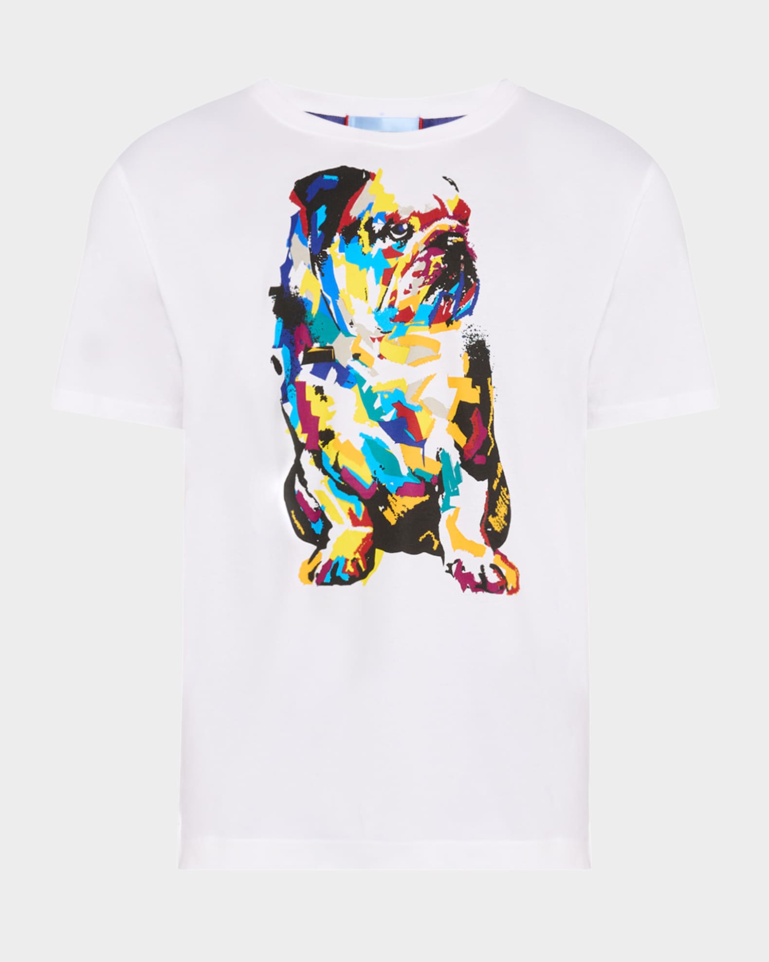Men's Bulldog Graphic Crewneck T-Shirt 0