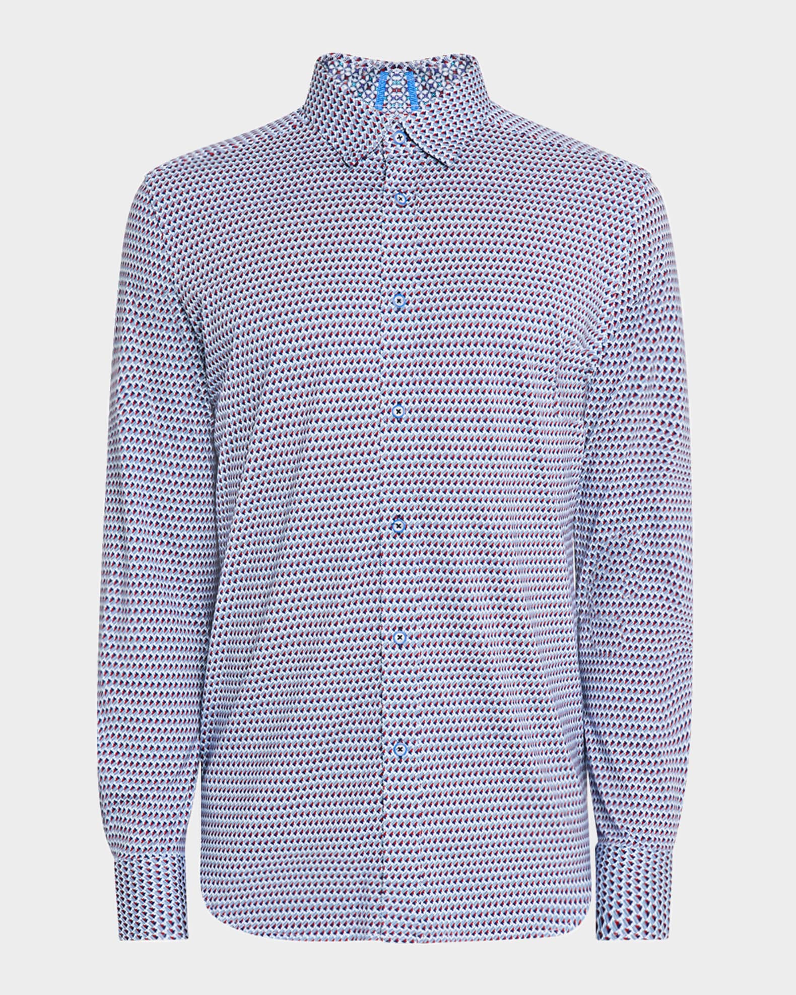 Men's Marion Cotton-Stretch Sport Shirt 0