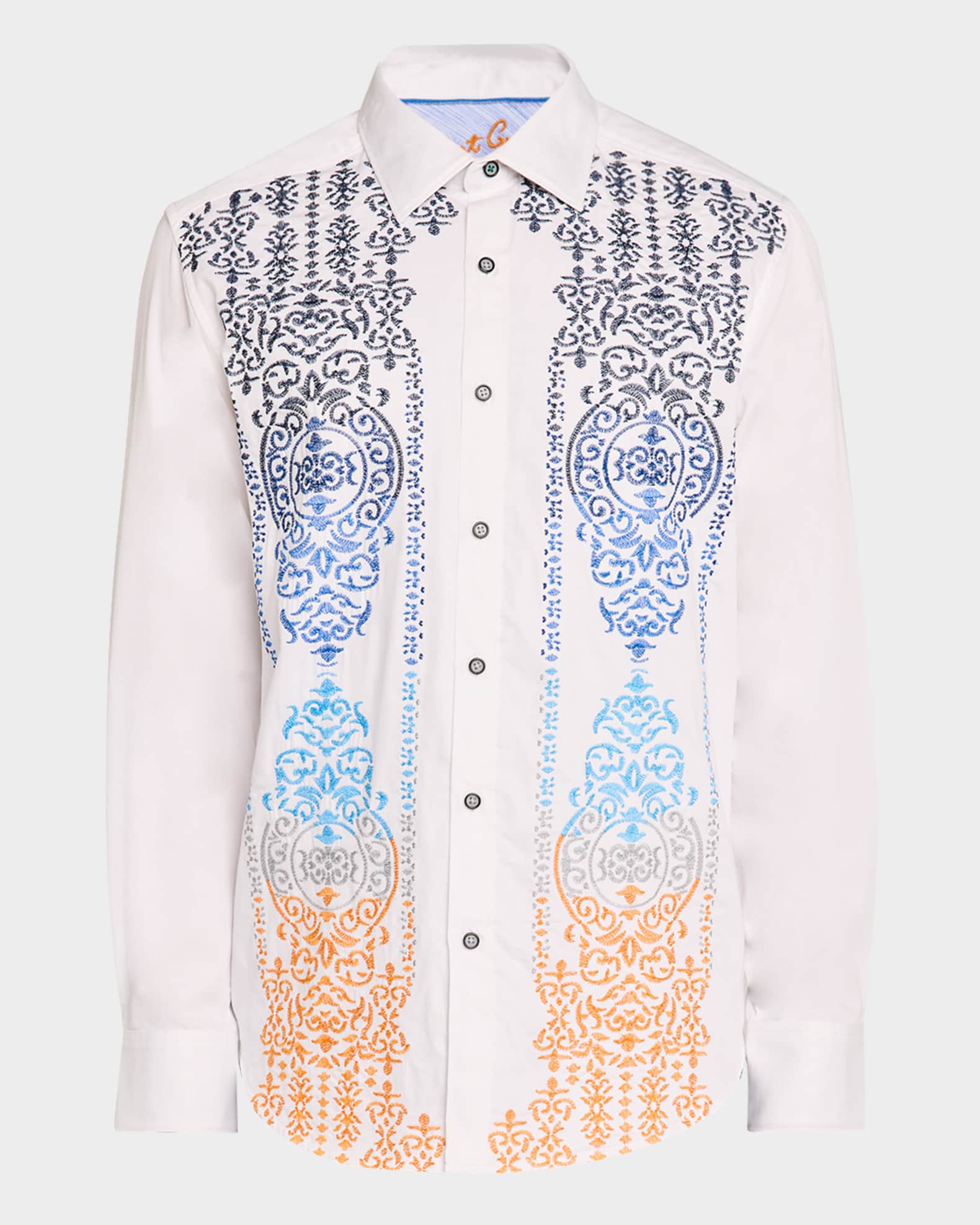 Men's Gate Keeper Embroidered Cotton Sport Shirt 0