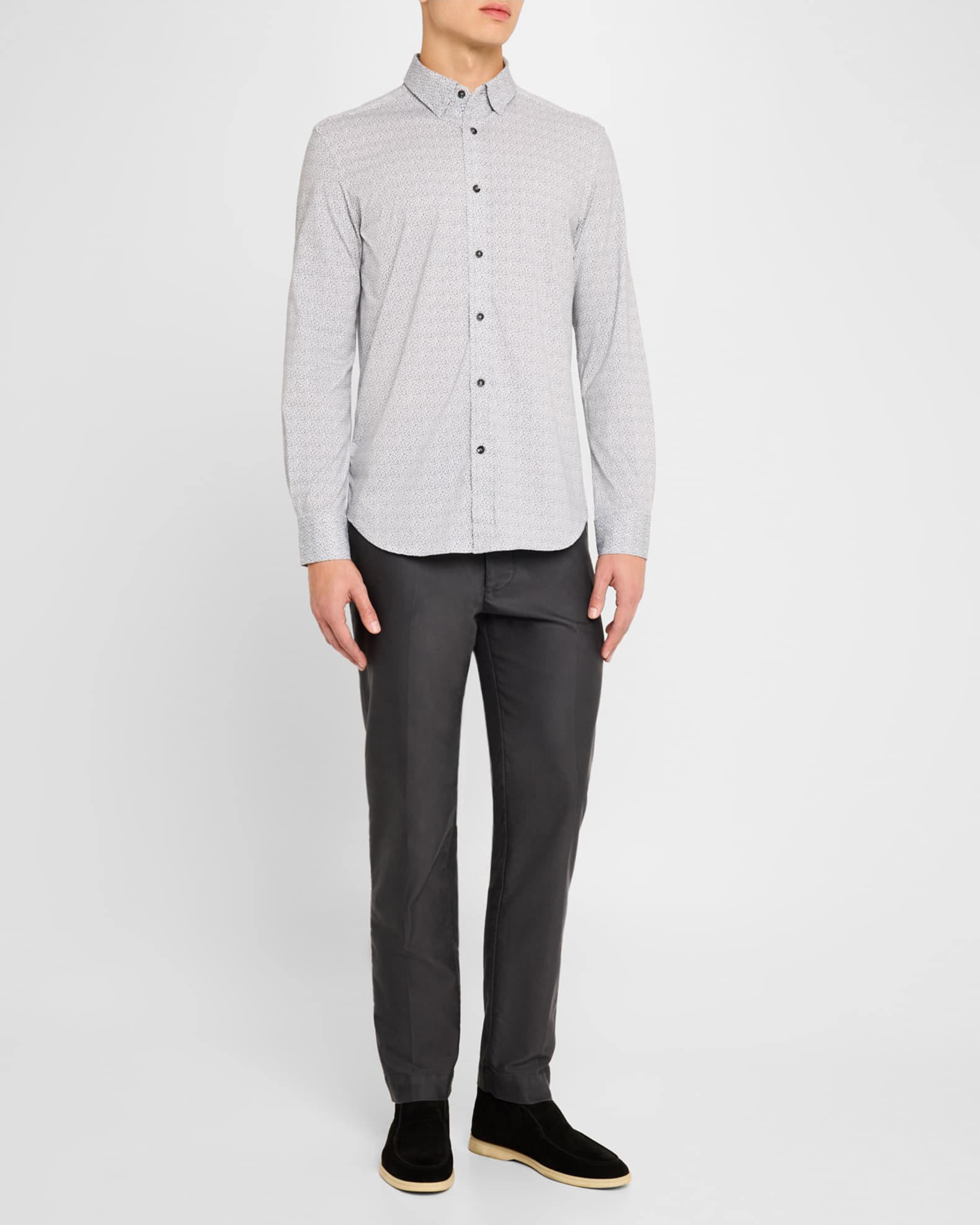 Men's Dorsey Cotton-Stretch Sport Shirt 1